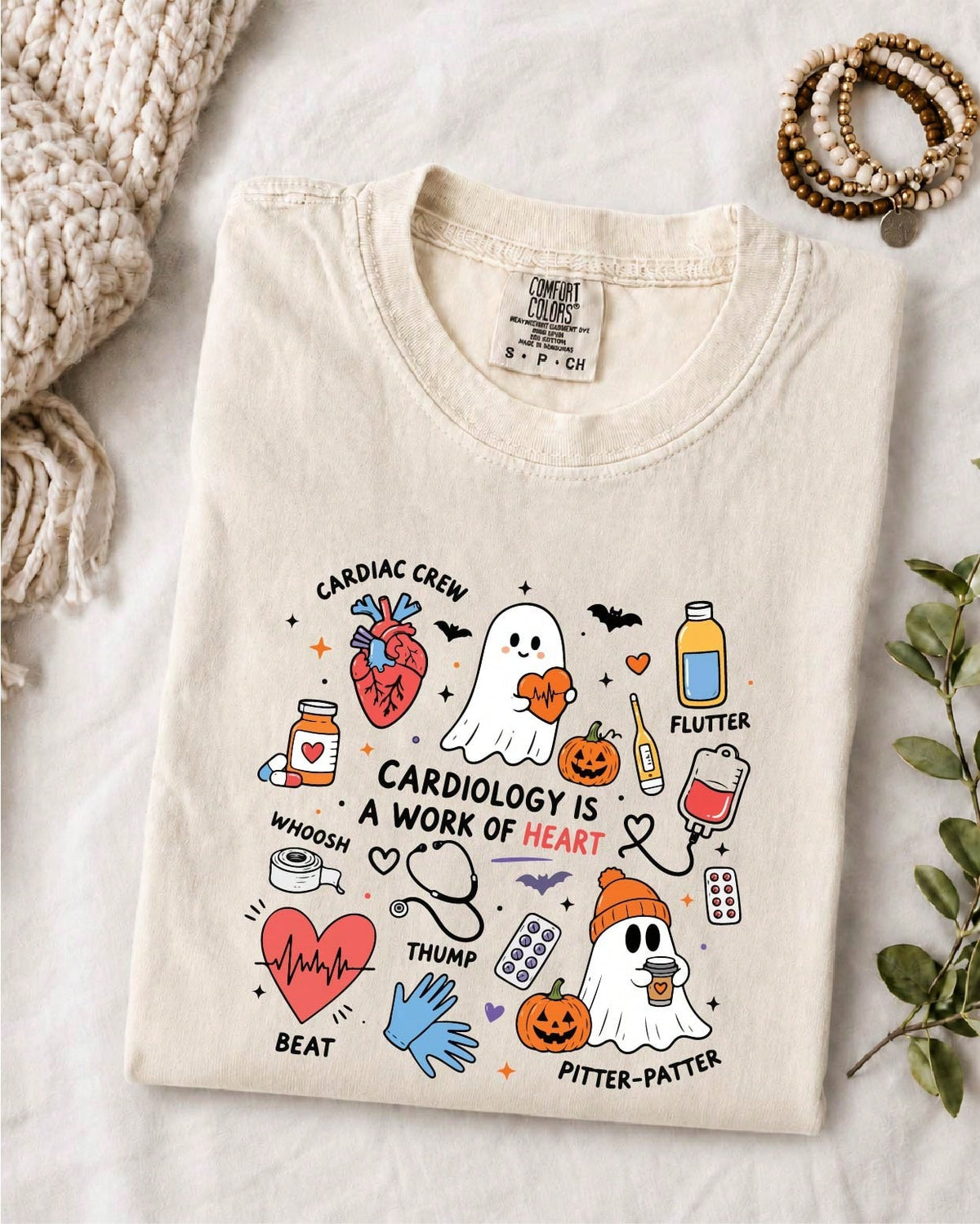 Cardiology Nurse Halloween T-Shirt