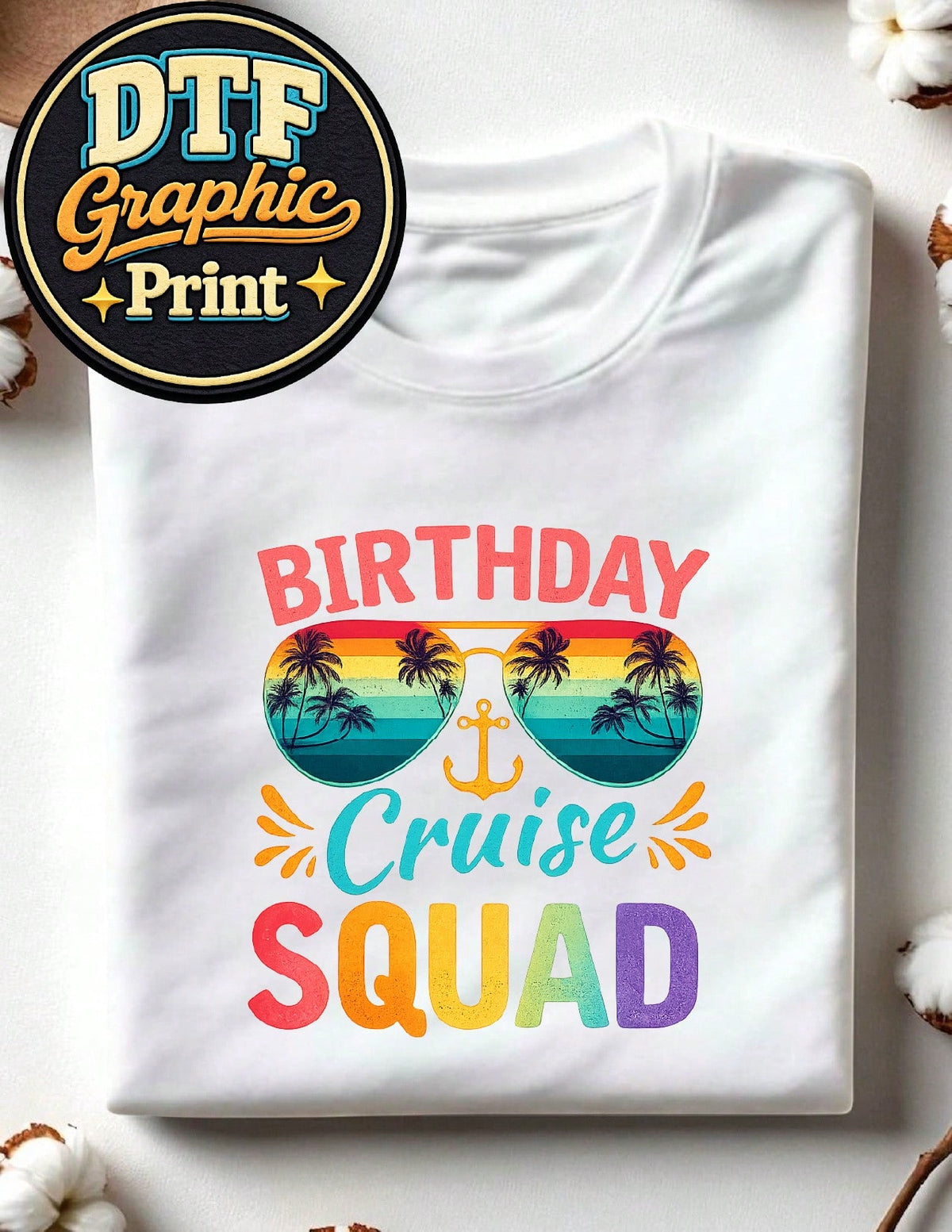 Birthday Cruise Squad T-Shirt