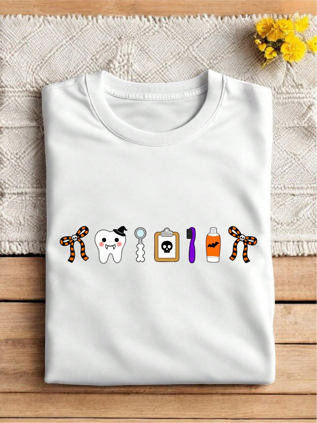 Retro Halloween Dentist T-Shirt