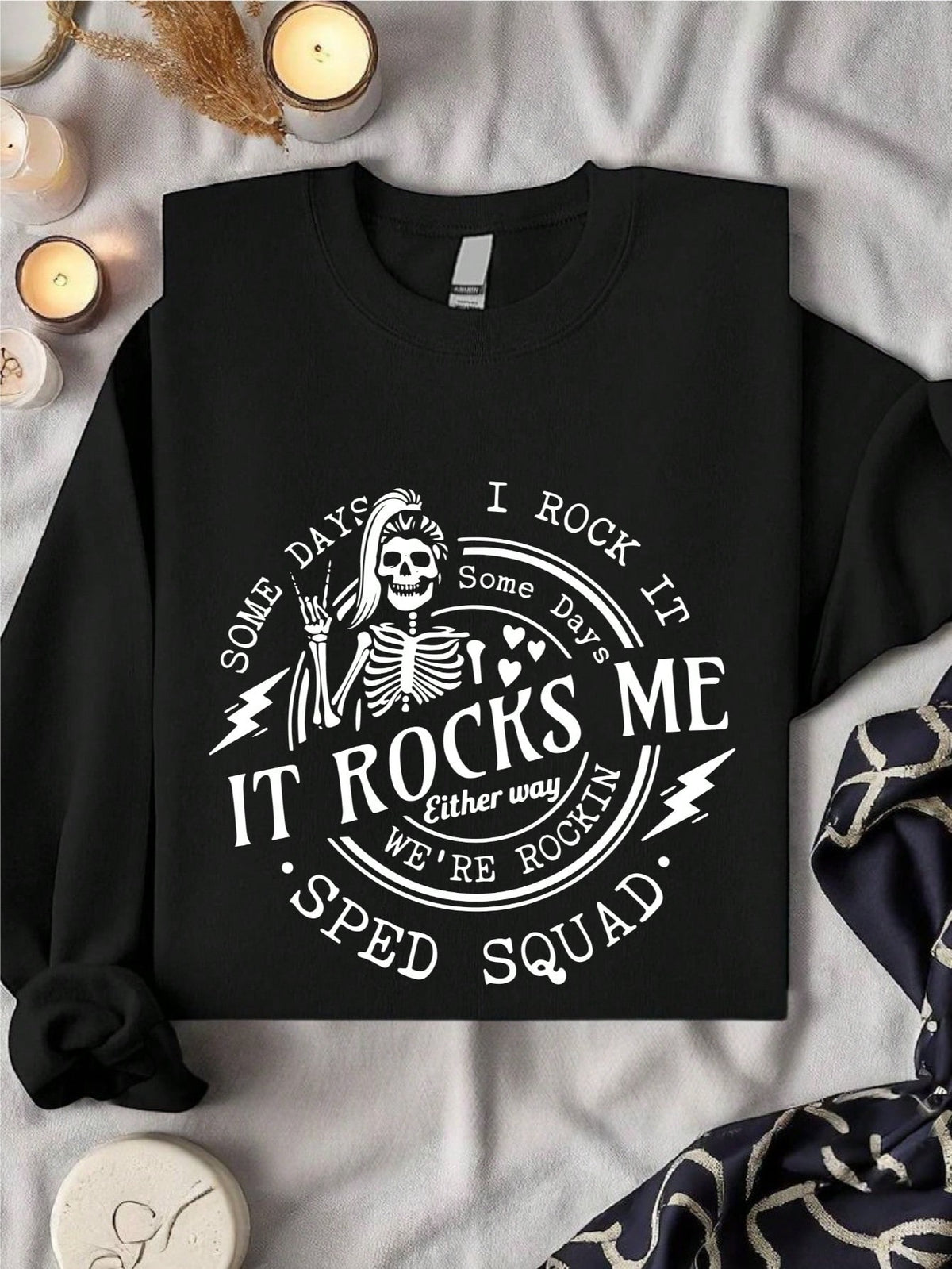 Retro It Rocks Me SPED Crew Sweatshirt