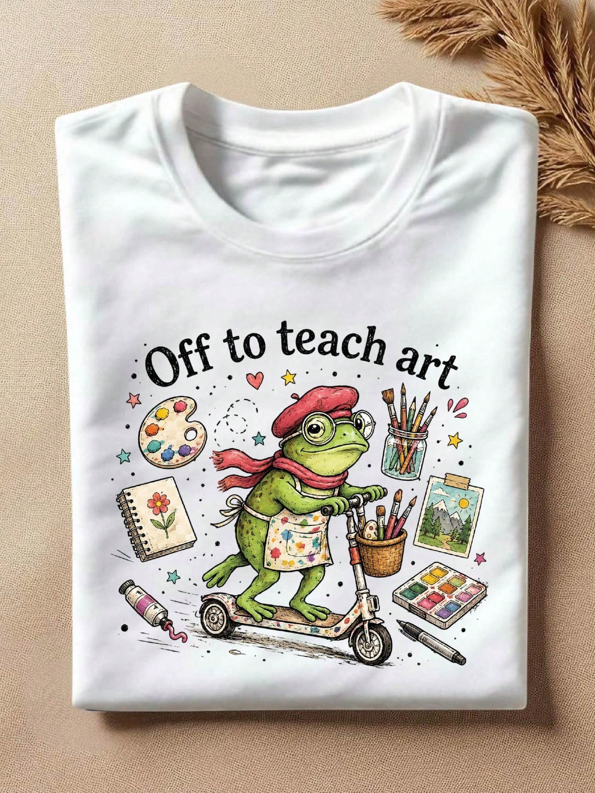 Off To Teach Art T-Shirt