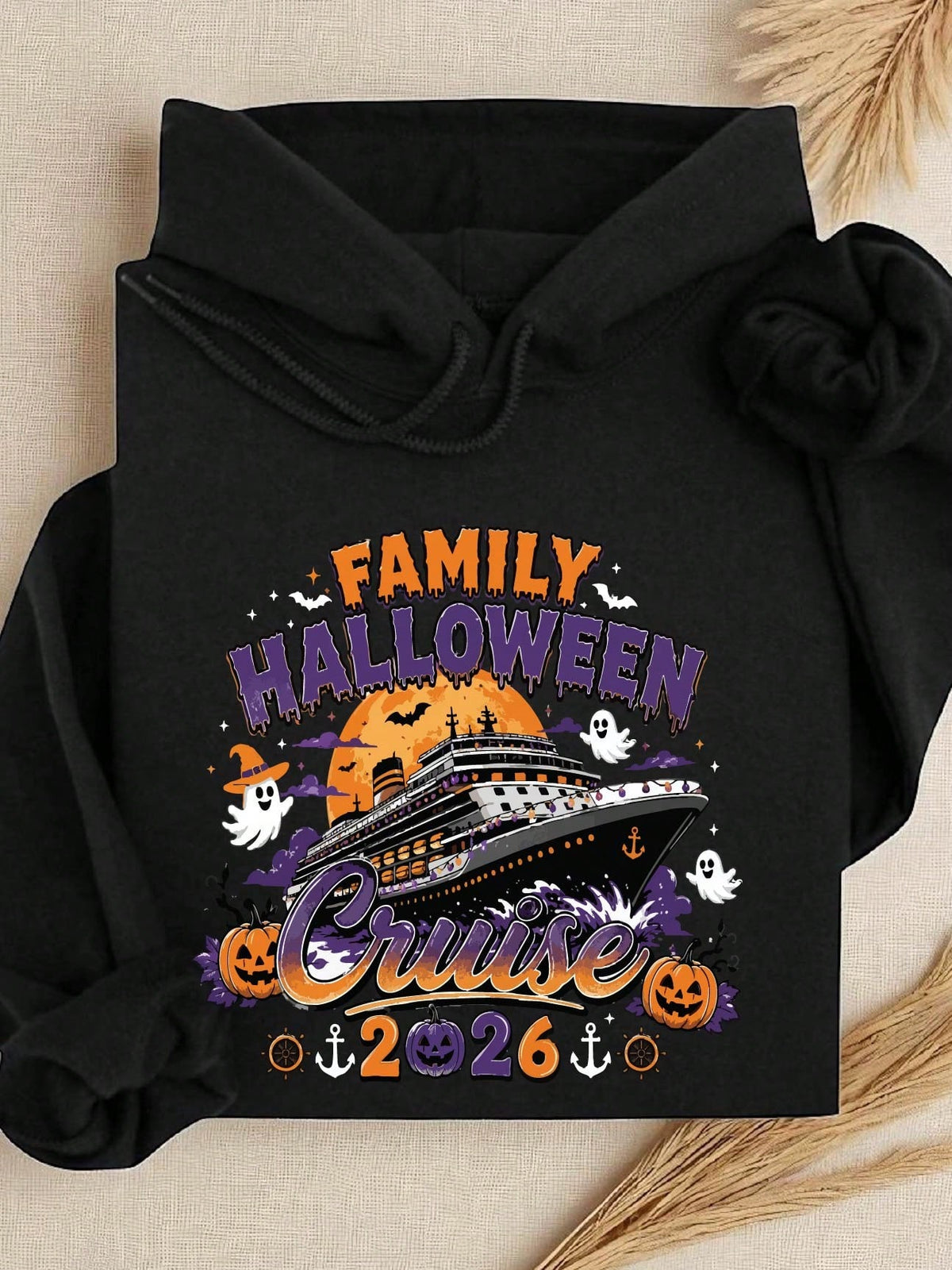 Family Halloween Cruise 2026 Hoodie