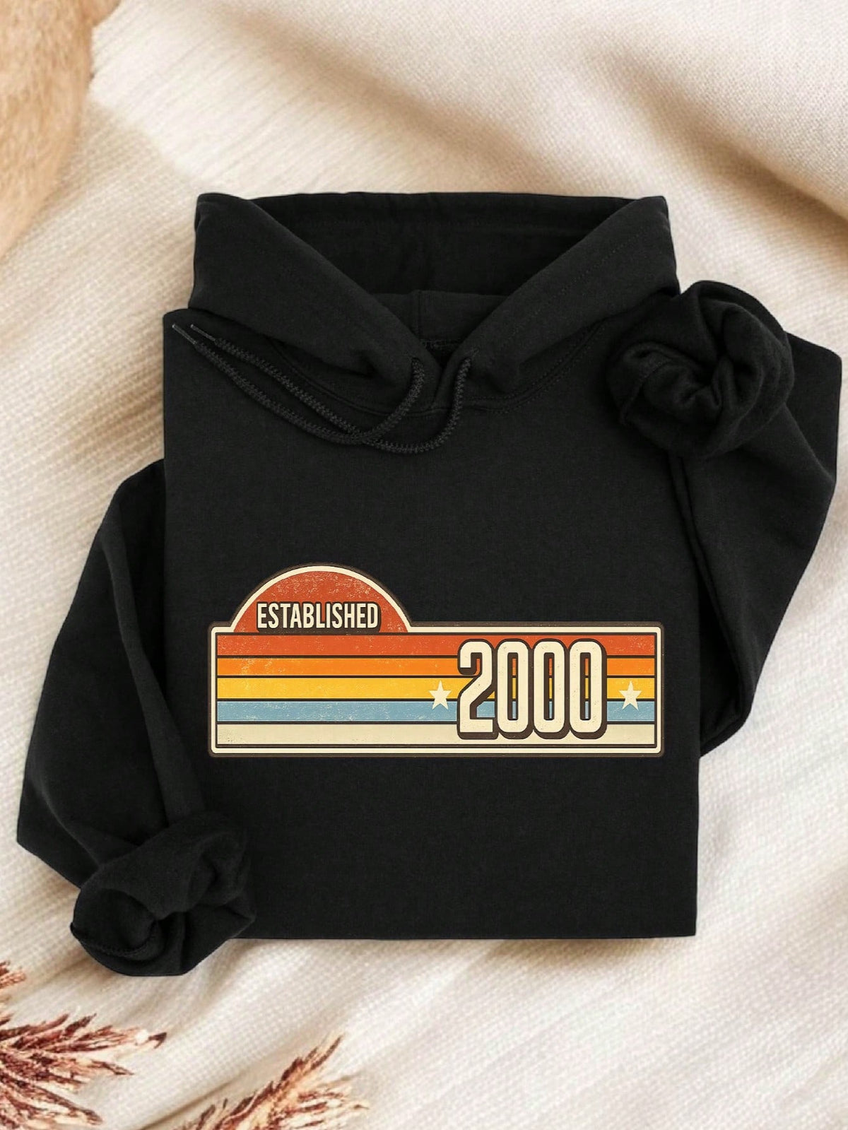 Established 2000 Vintage Birthday Hoodie