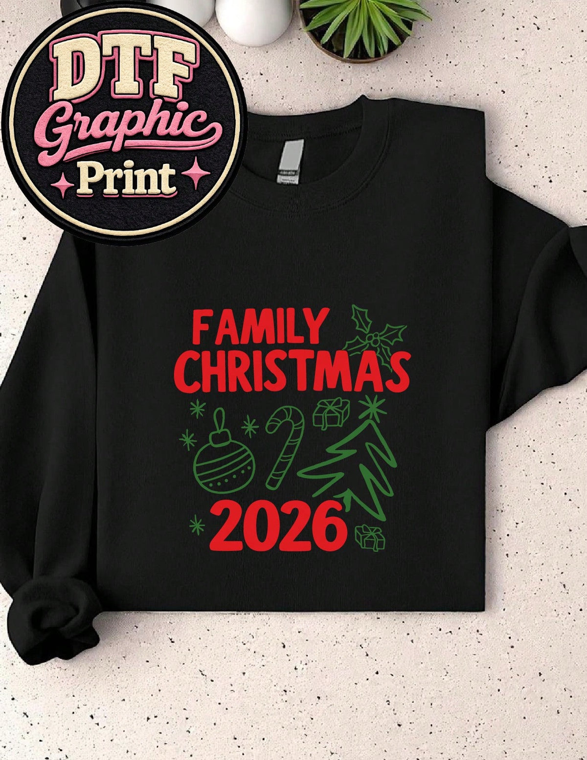 Family Christmas 2026 Sweatshirt