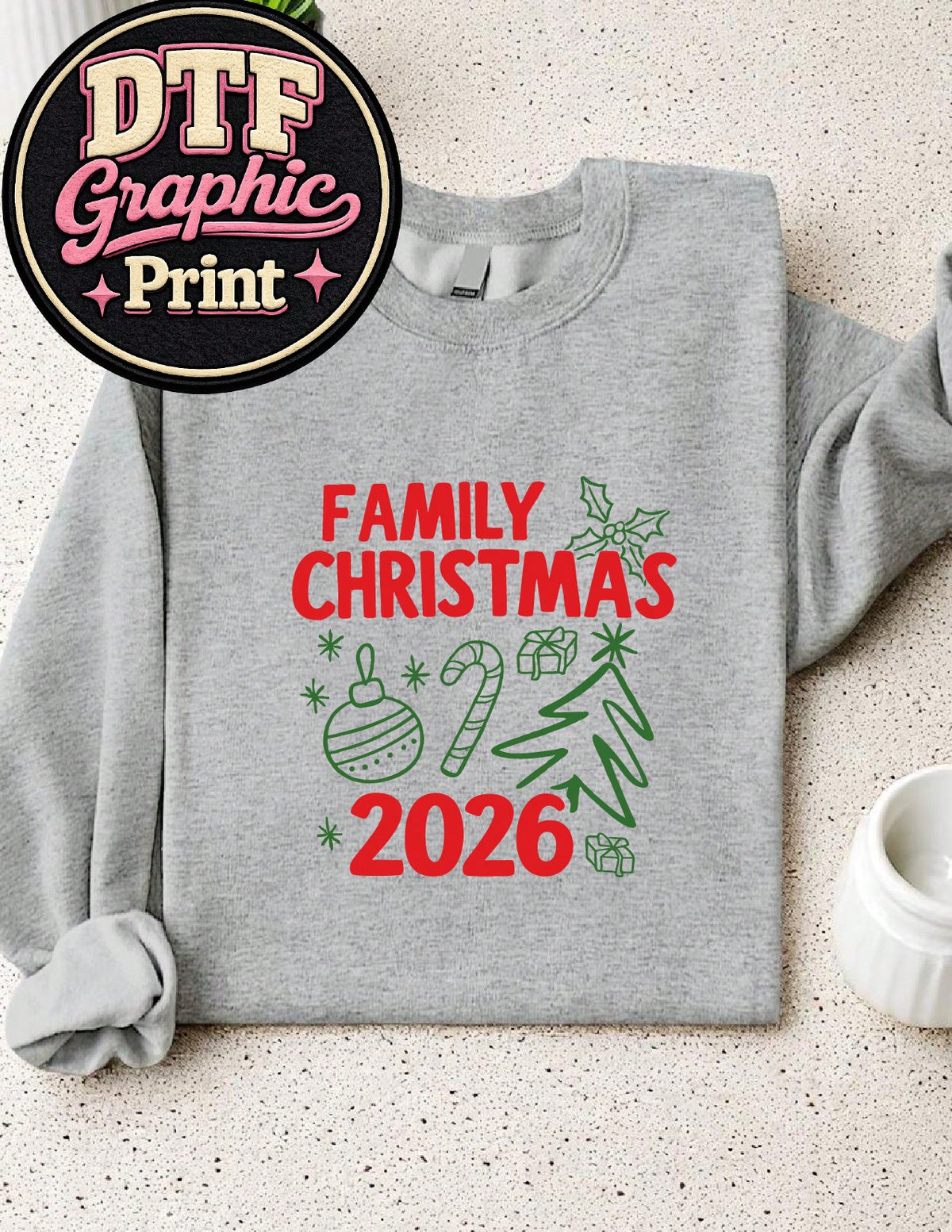Family Christmas 2026 Sweatshirt