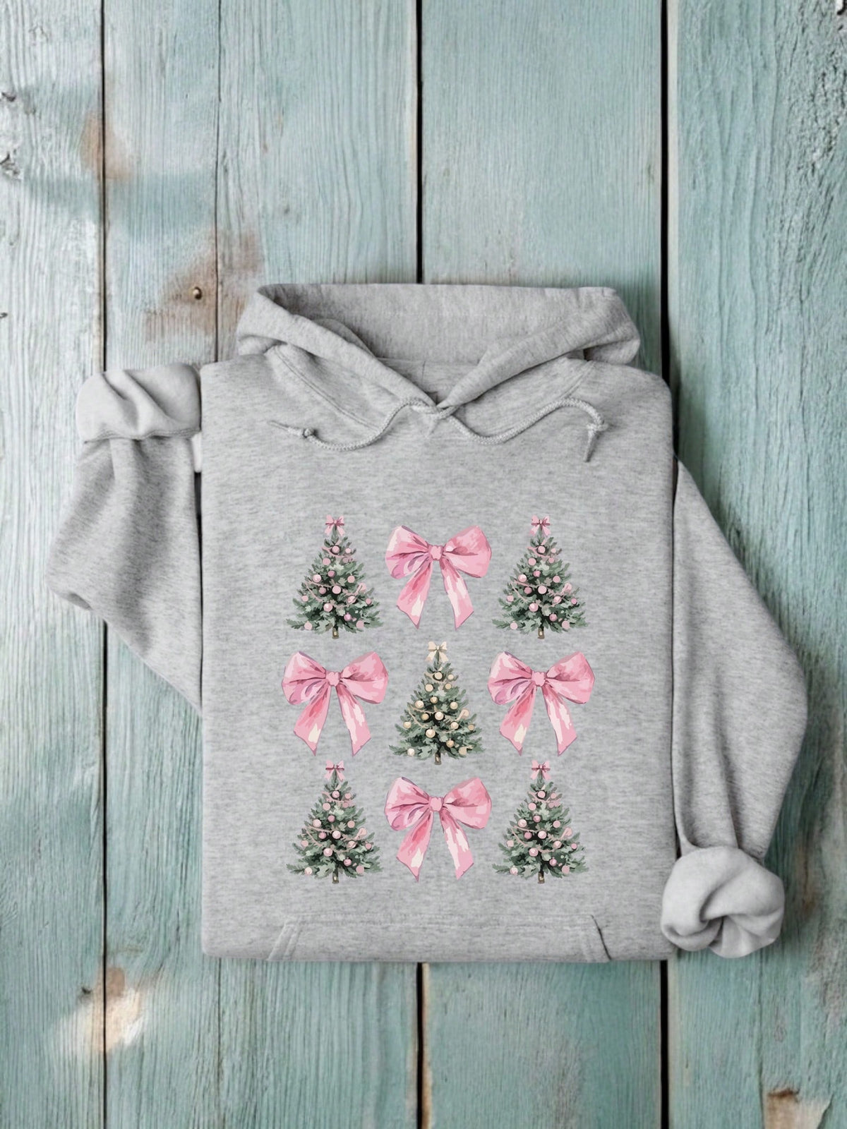Bow And Christmas Hoodie