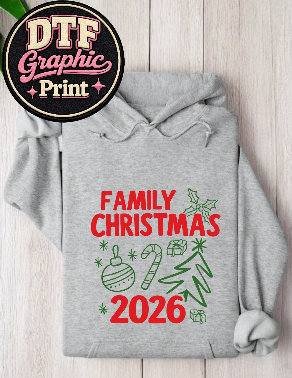 Family Christmas 2026 Hoodie