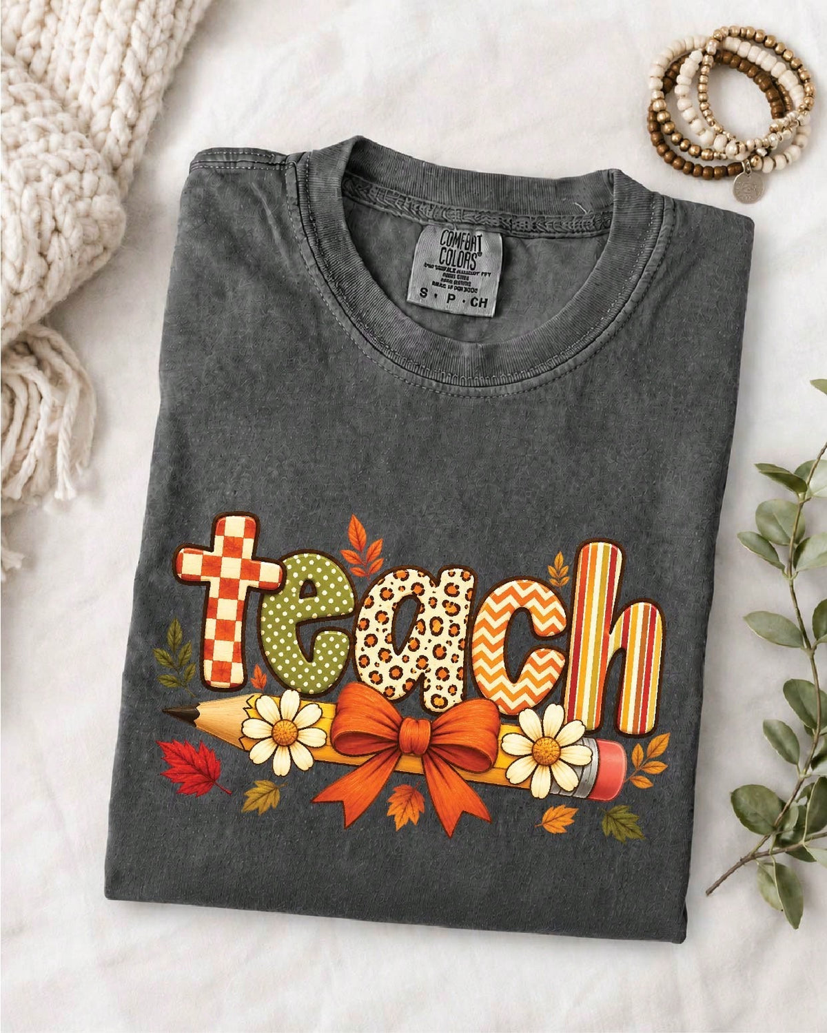 Fall Teach Coquette T-Shirt