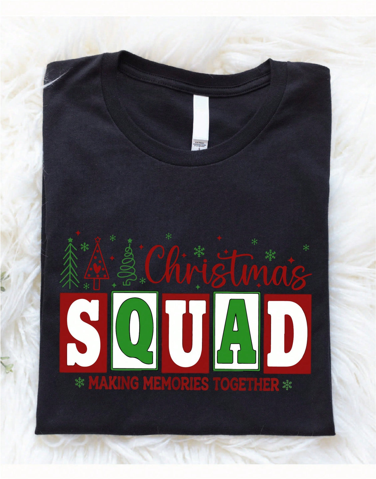 Retro Christmas Crew T-Shirt