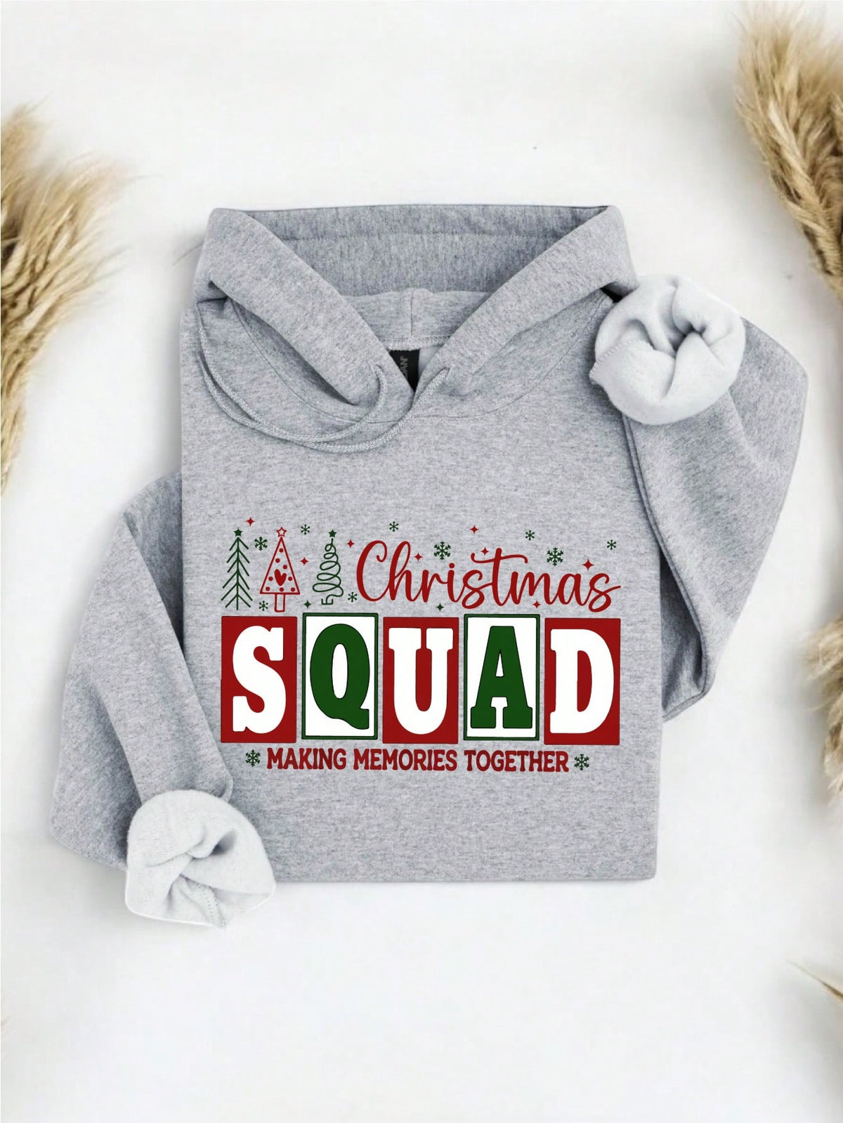 Retro Christmas Crew Hoodie