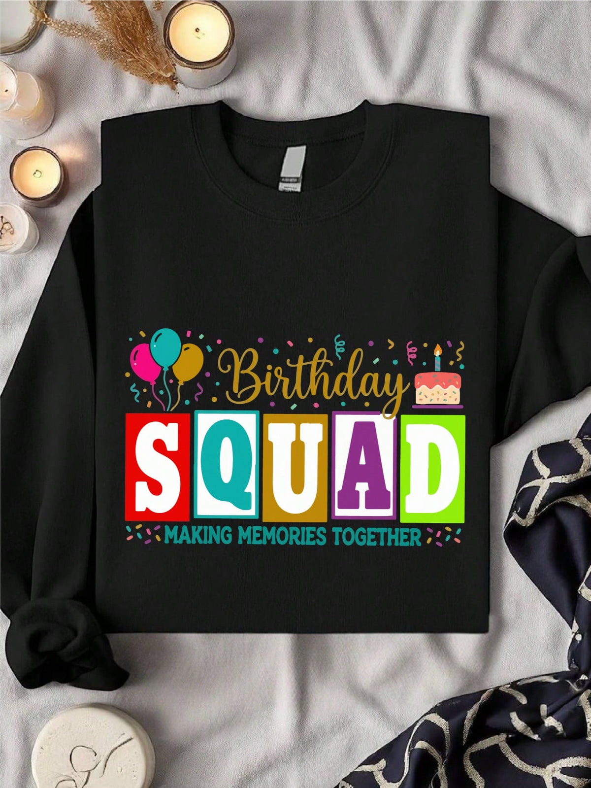 Birthday Crew Festive Sweatshirt