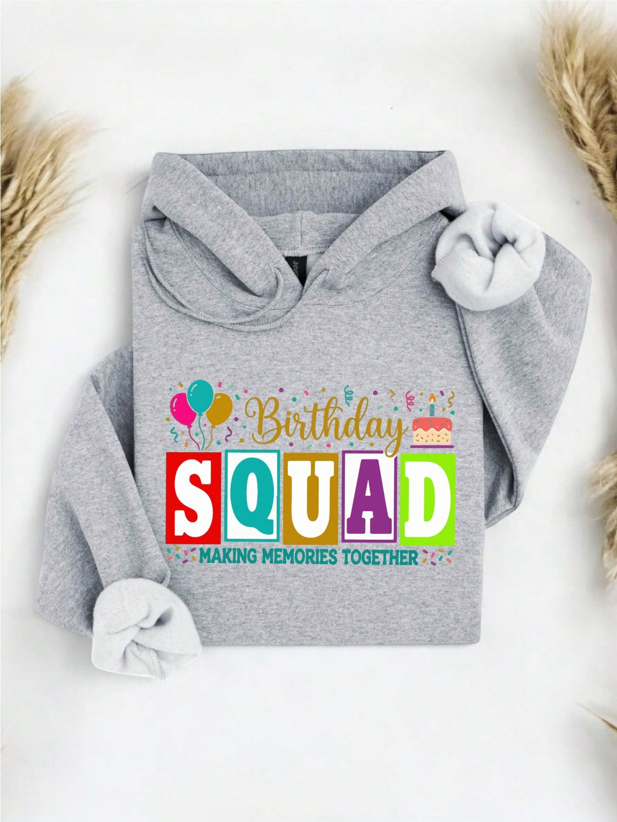 Birthday Crew Festive Hoodie