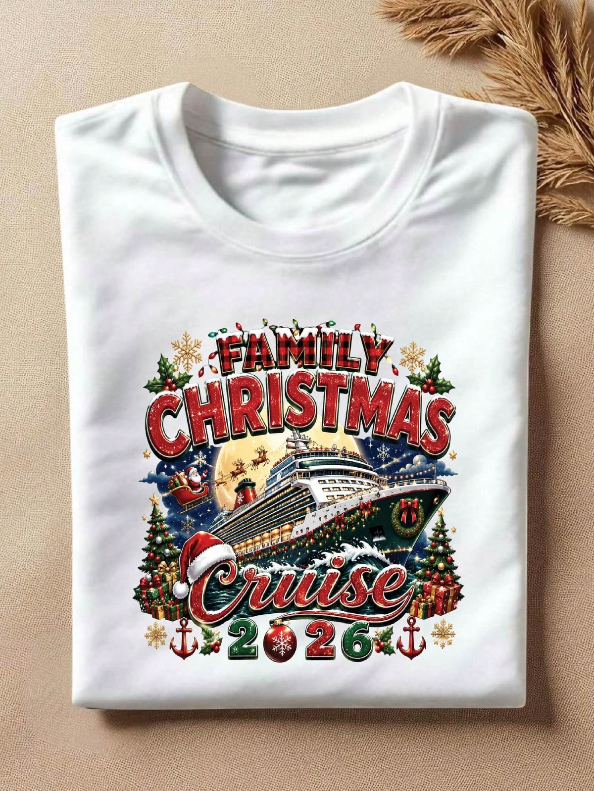 Family Christmas Cruise 2026 T-Shirt