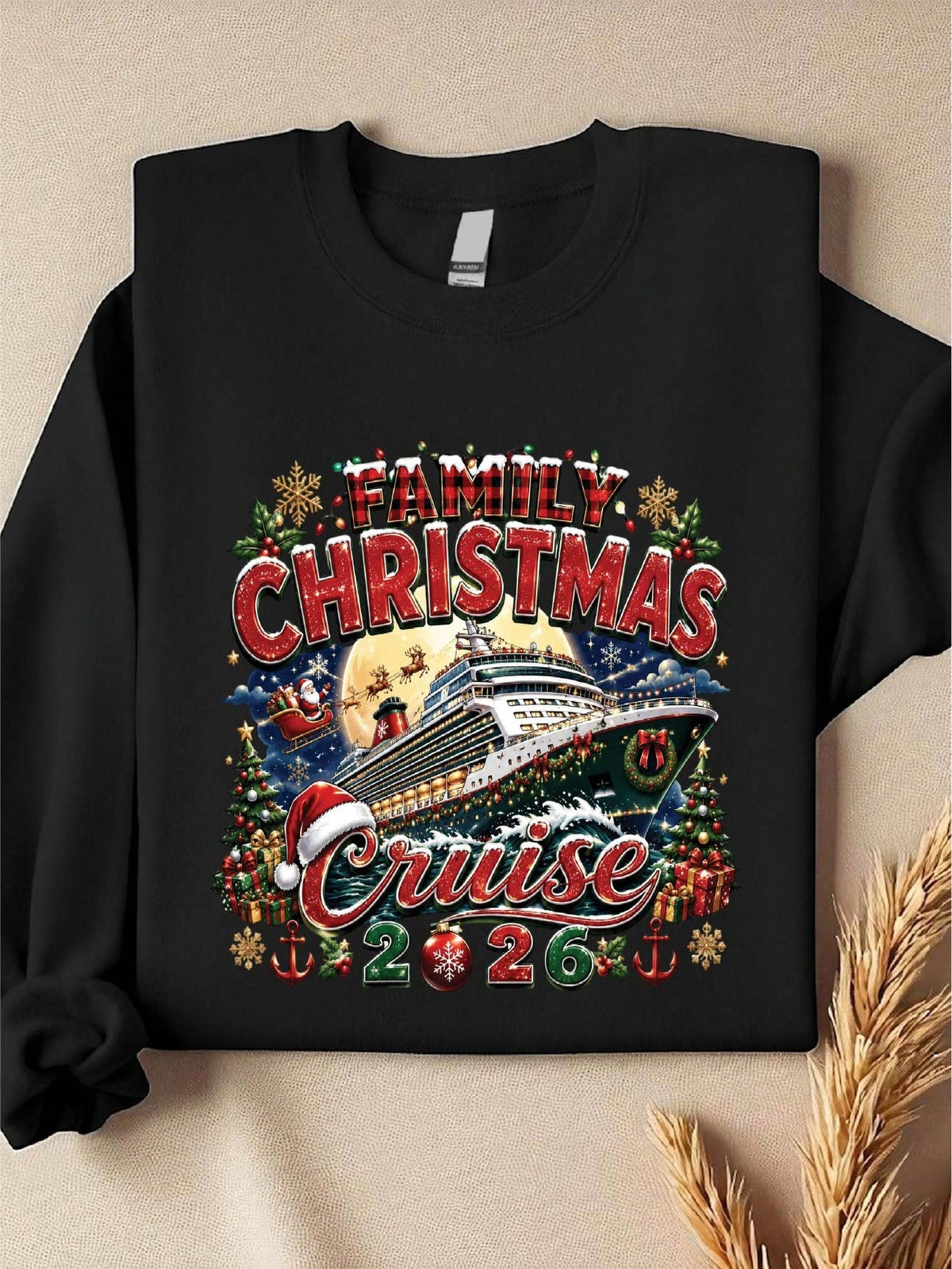 Family Christmas Cruise 2026 Sweatshirt