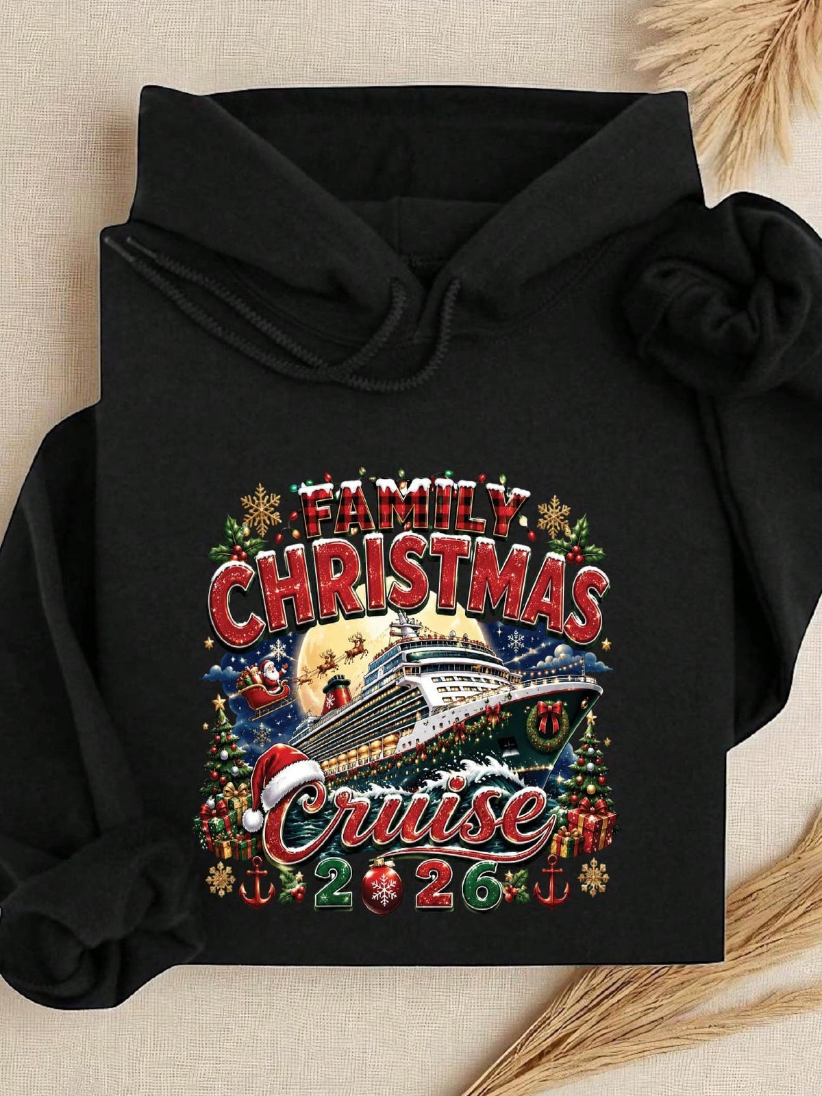 Family Christmas Cruise 2026 Hoodie