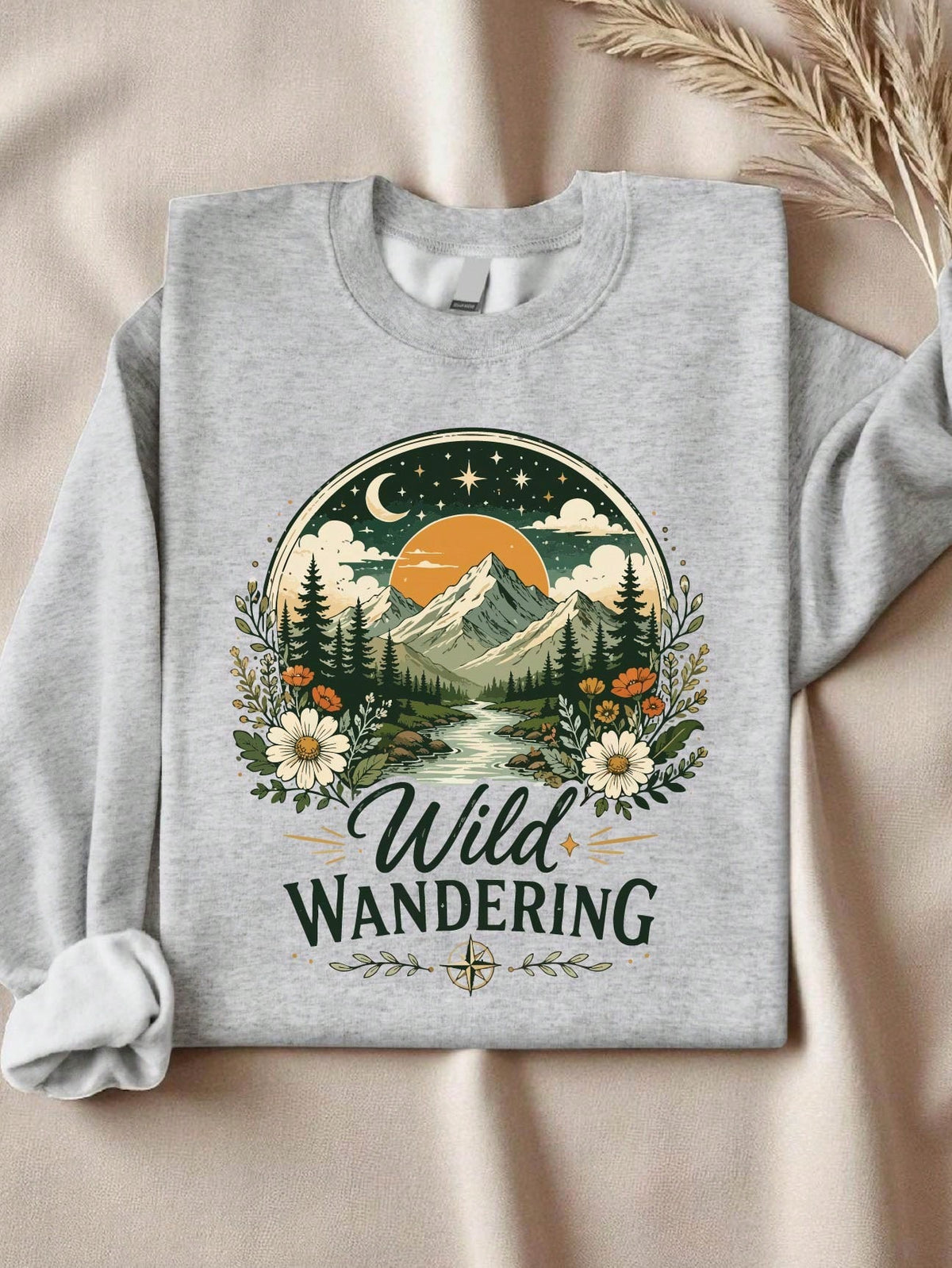 Wild Wandering Mountain Sweatshirt