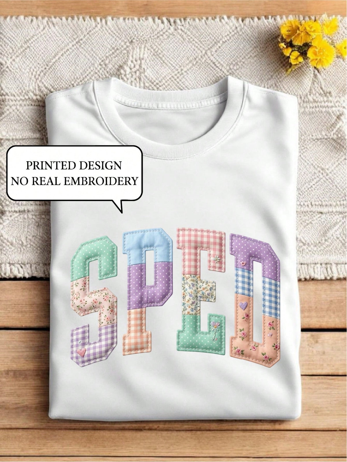 SPED (DTF Graphic Print) T-Shirt