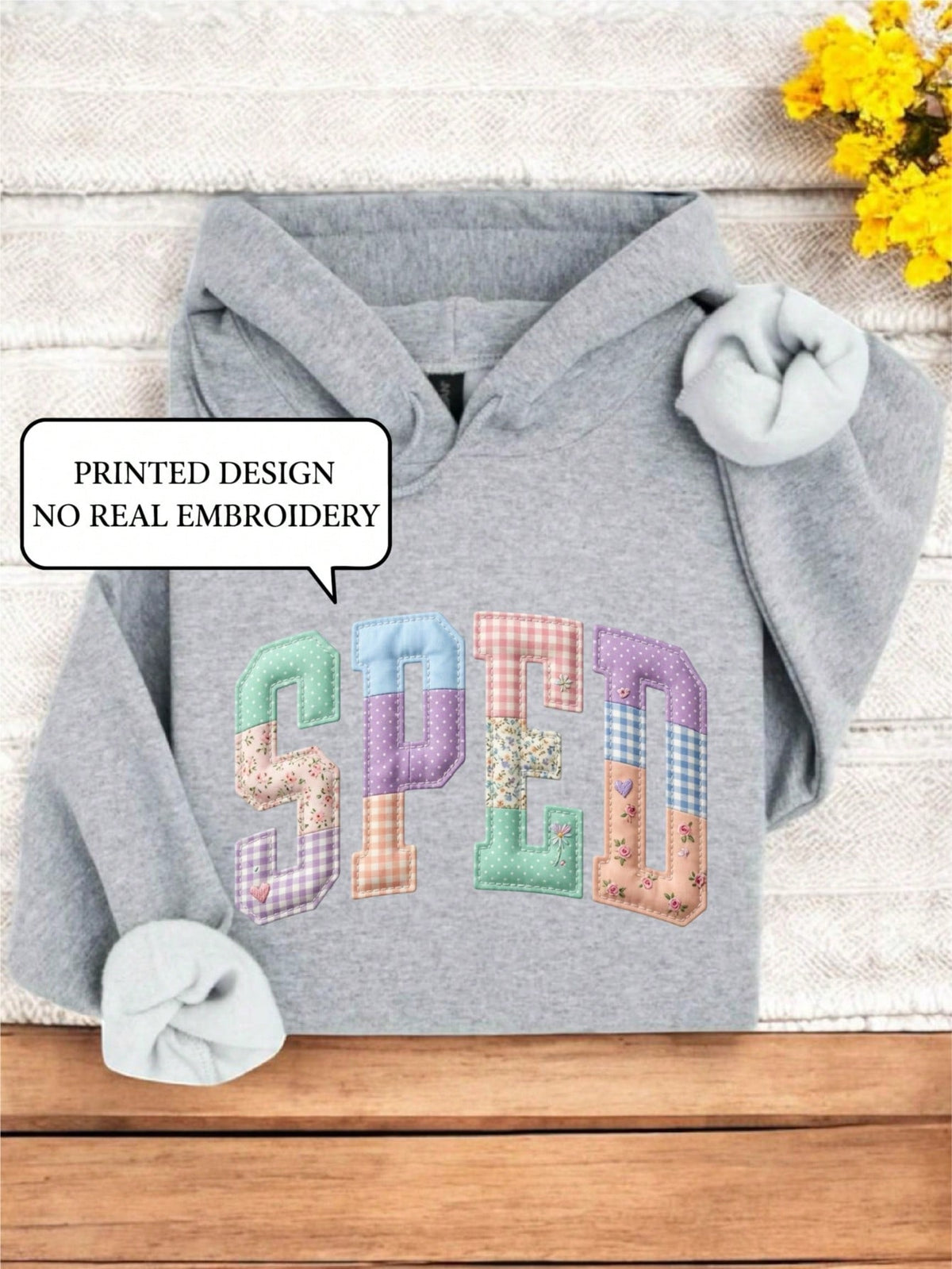 SPED (DTF Graphic Print) Hoodie