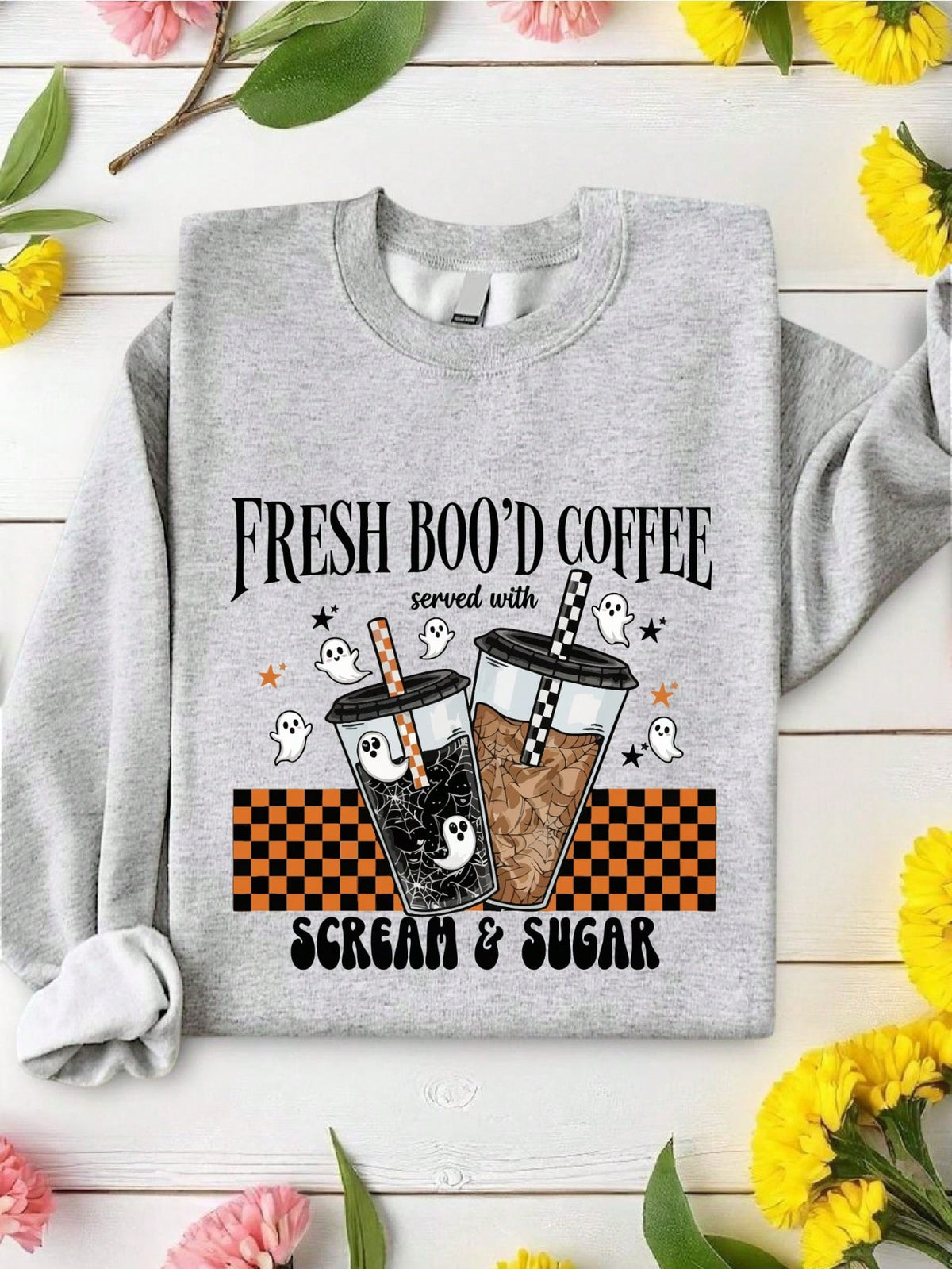 Fresh Boo Coffee Sweatshirt