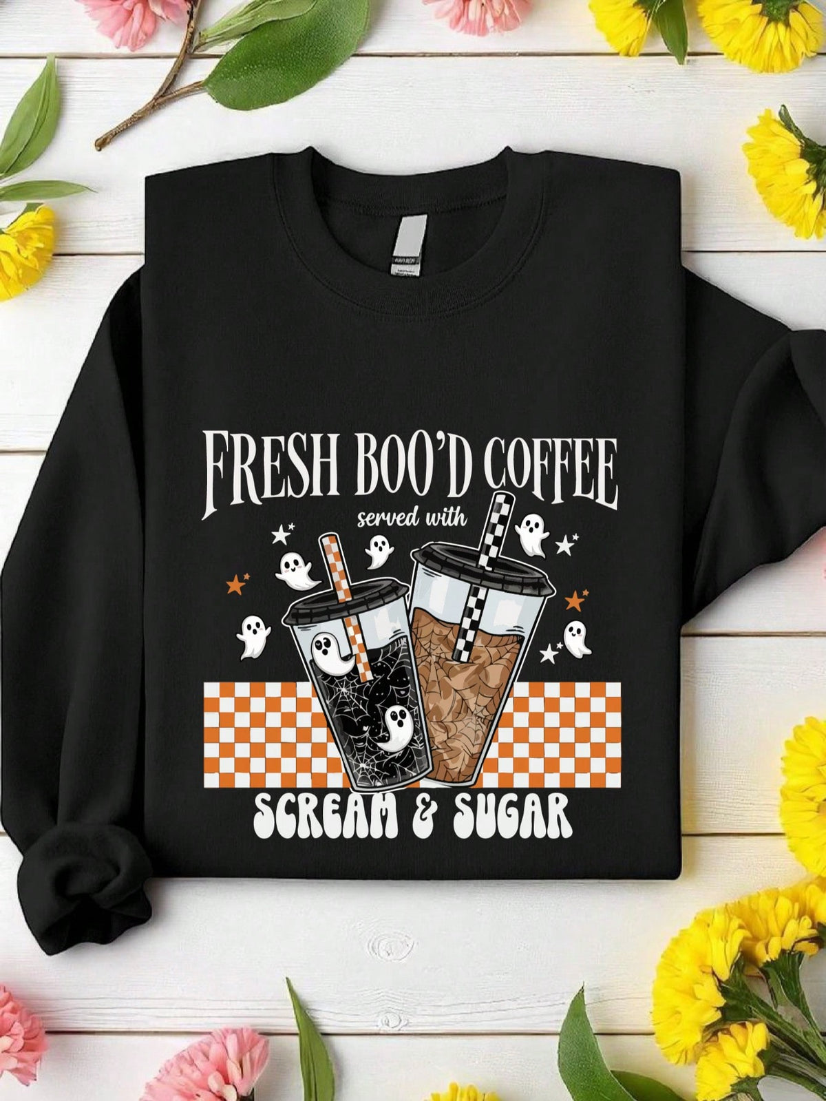 Fresh Boo Coffee Sweatshirt
