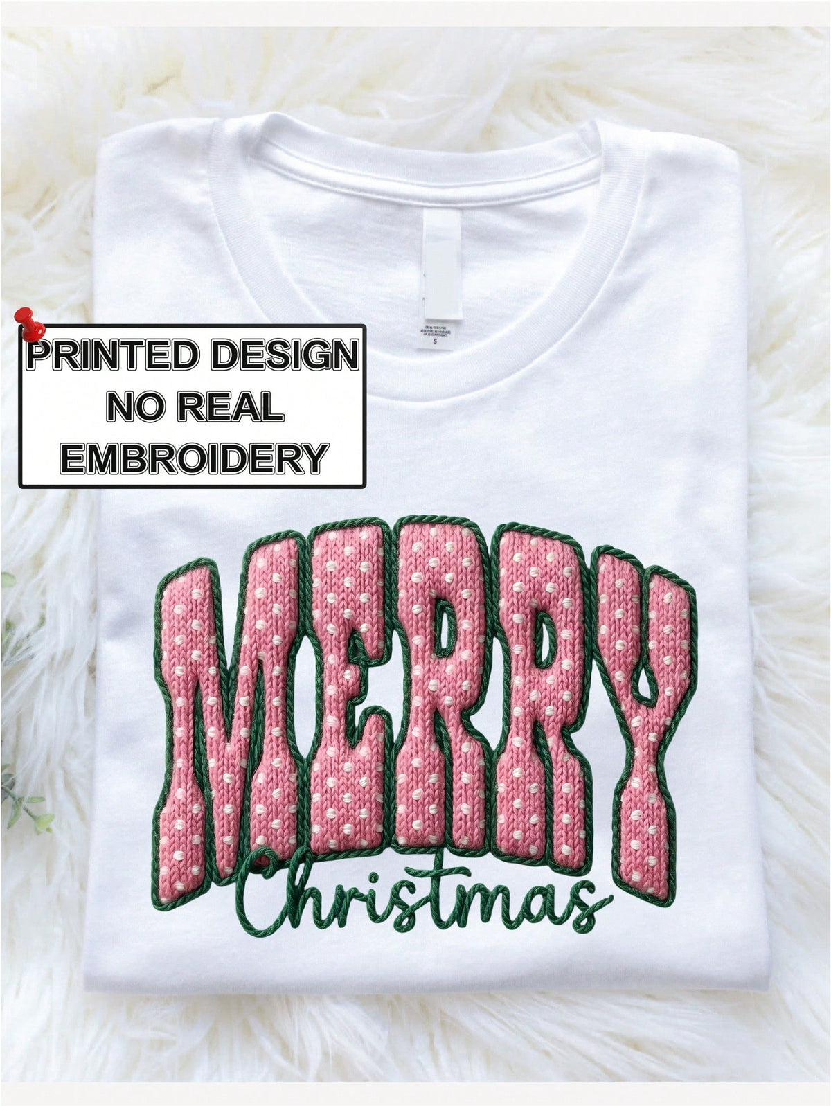 Merry Christmas (DTF Graphic Print) T-Shirt