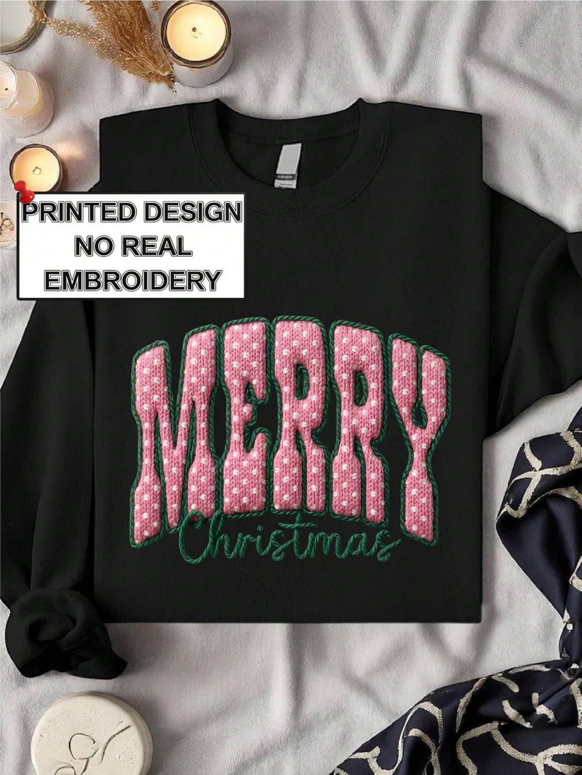 Merry Christmas (DTF Graphic Print) Sweatshirt