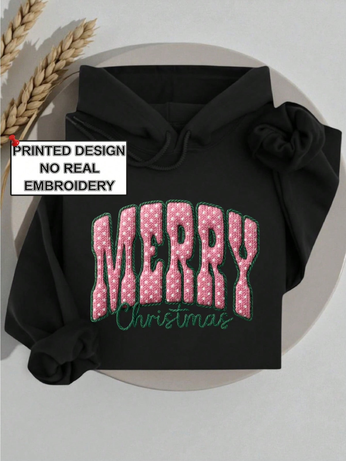 Merry Christmas (DTF Graphic Print) Hoodie
