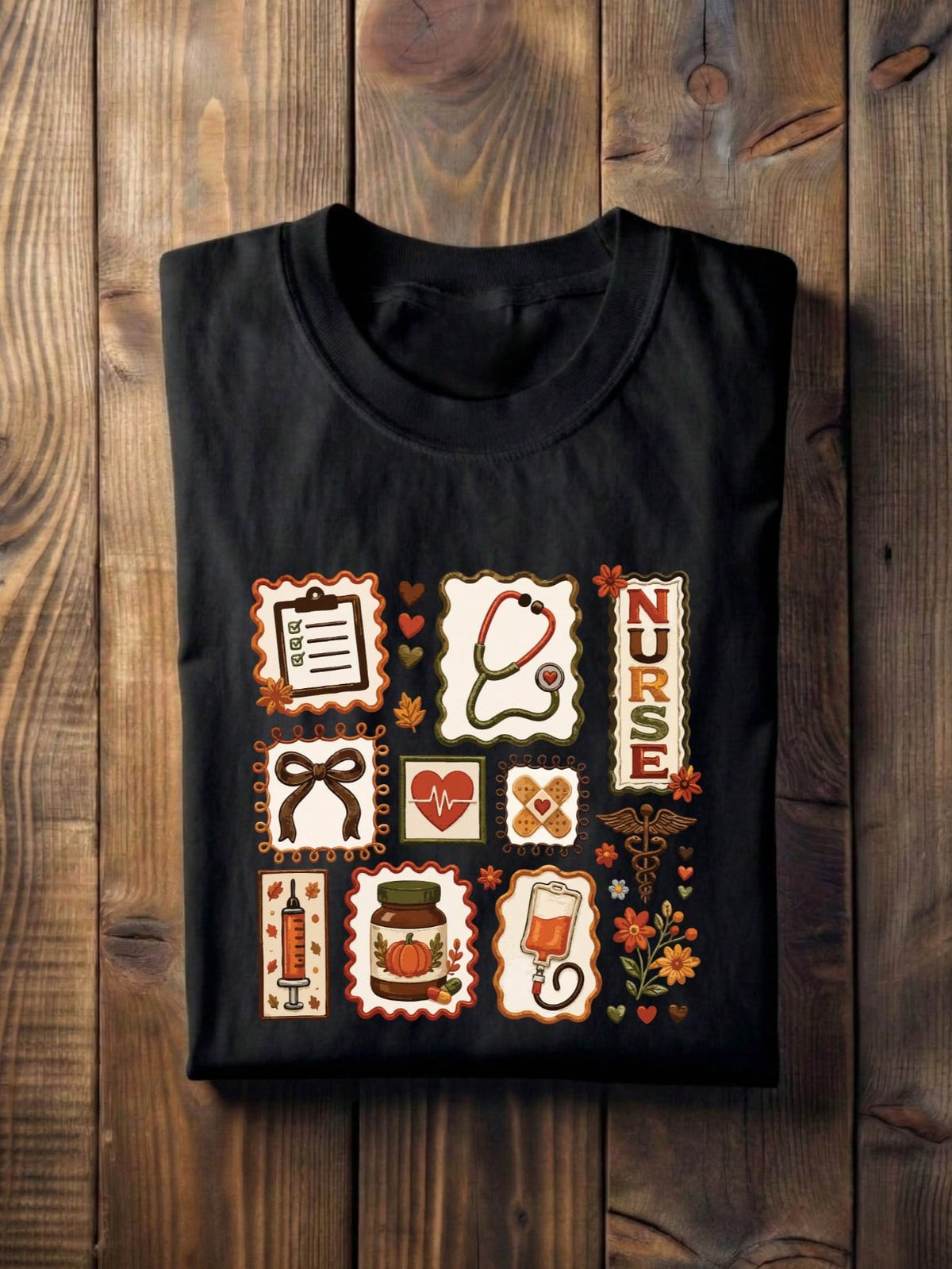 Fall Nurse T-Shirt