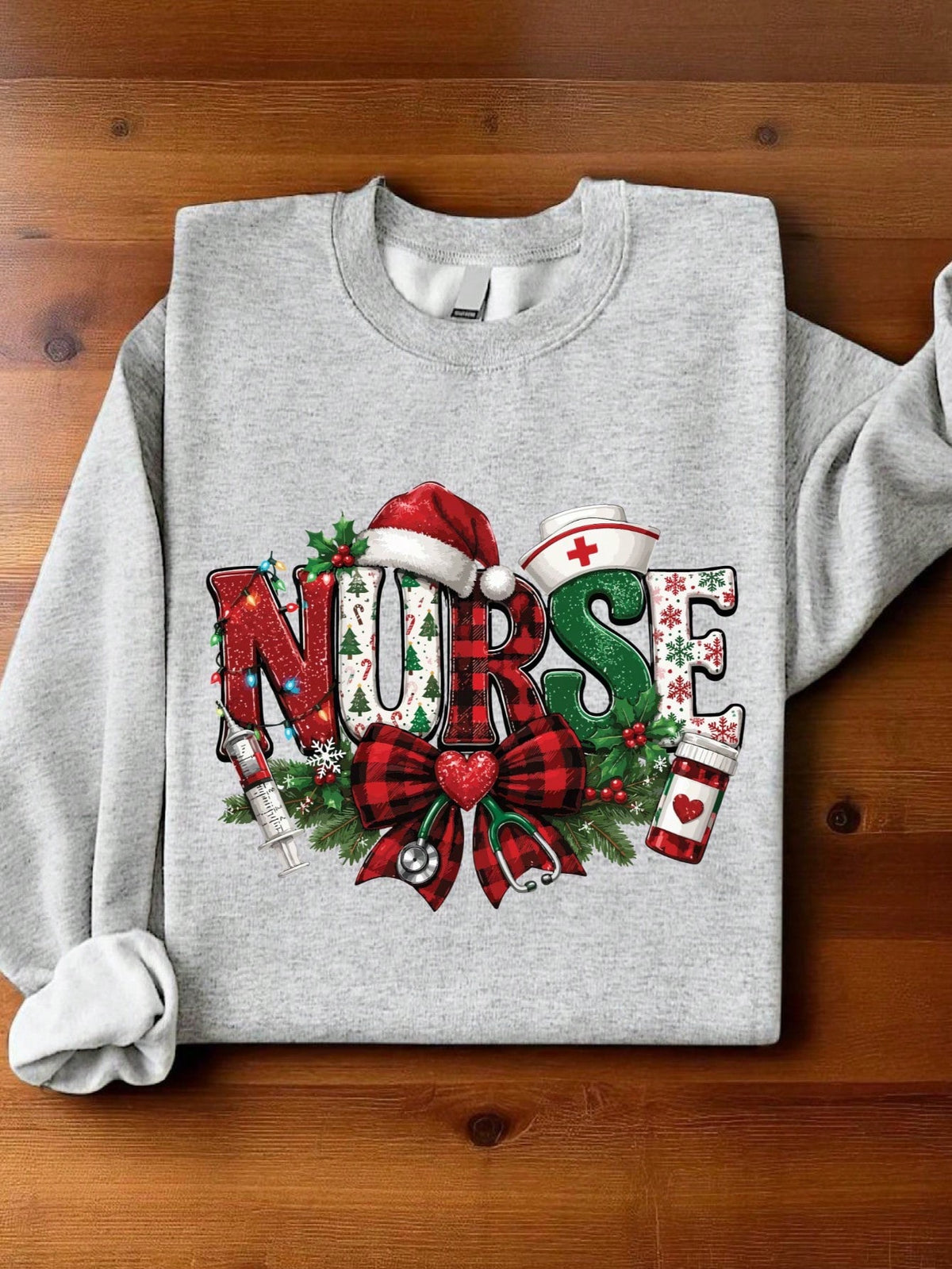 Christmas Nurse Sweatshirt