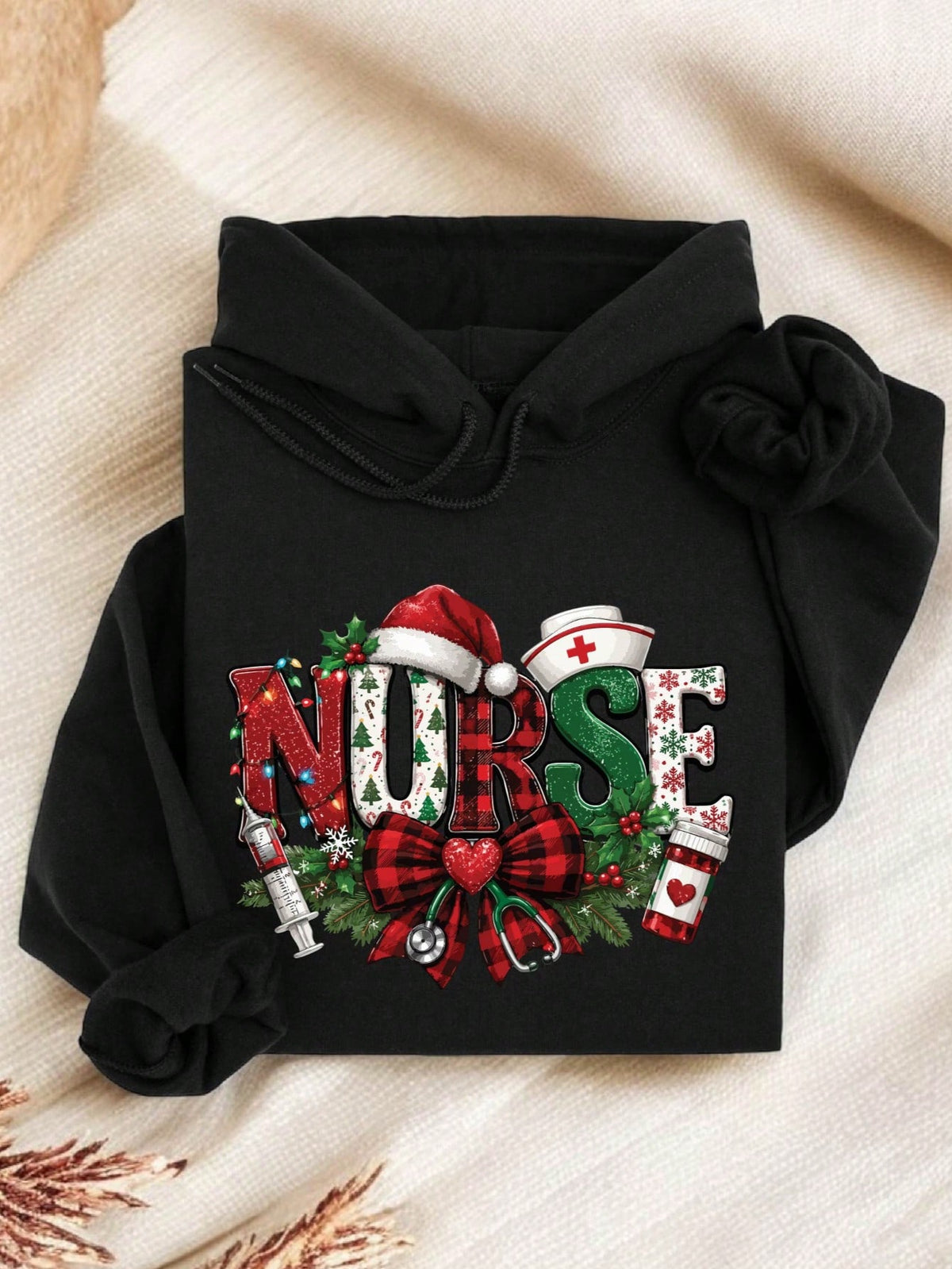 Christmas Nurse Hoodie
