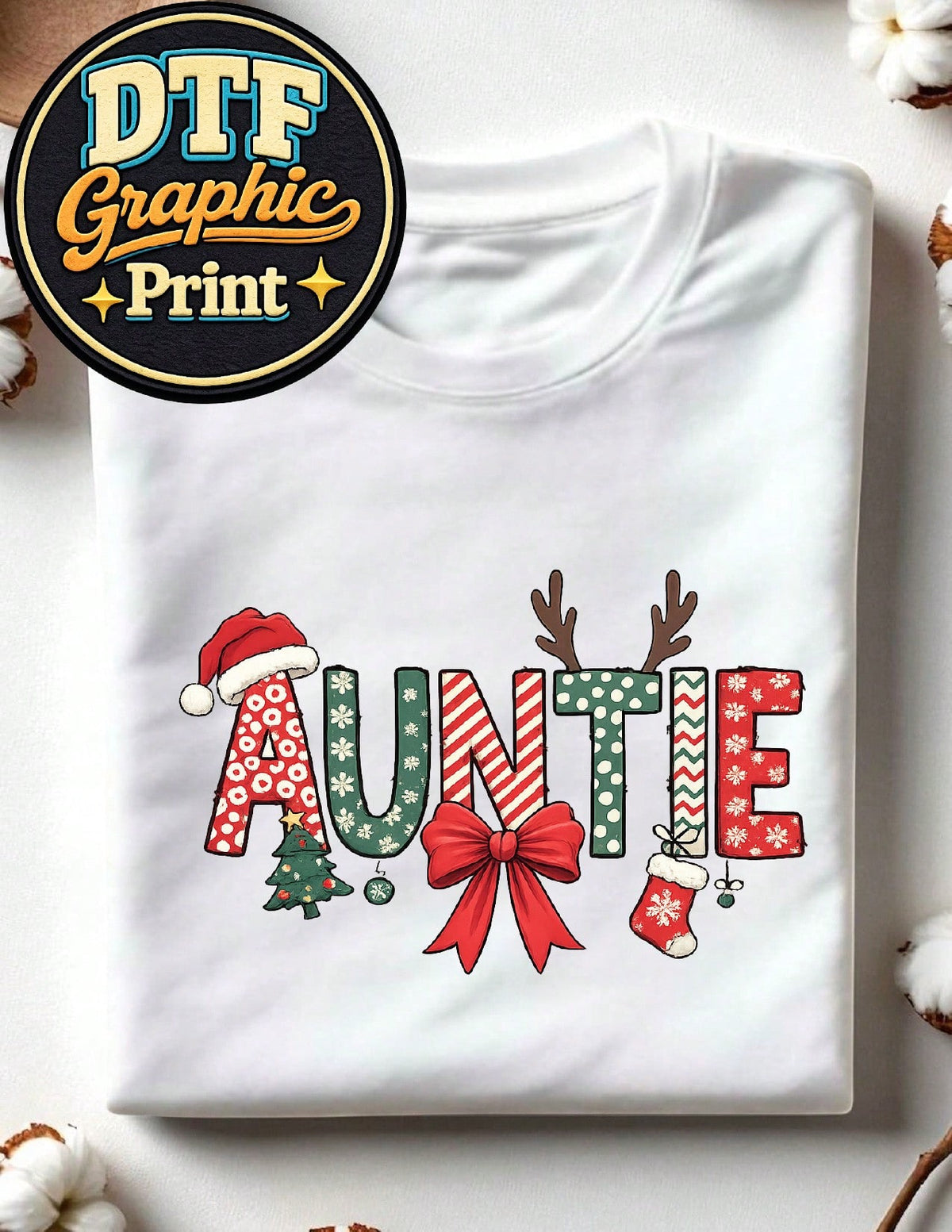 Christmas Auntie T-Shirt