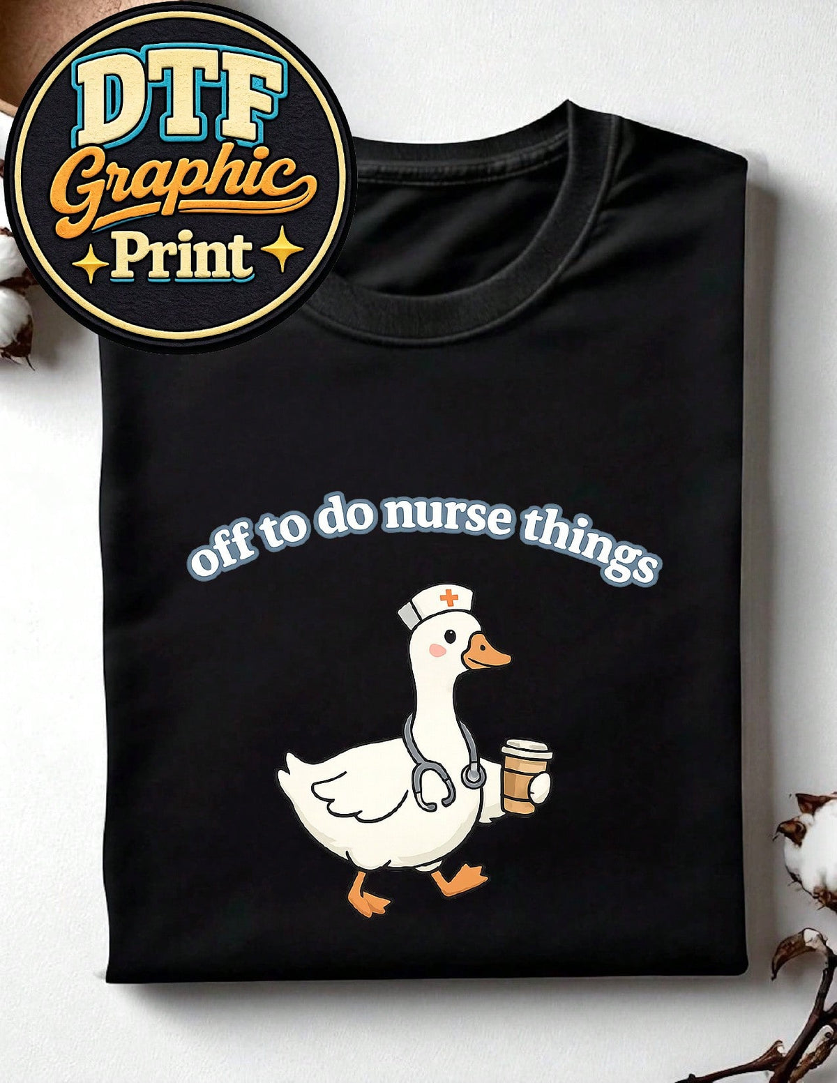 Off To Do Nurse Things T-Shirt