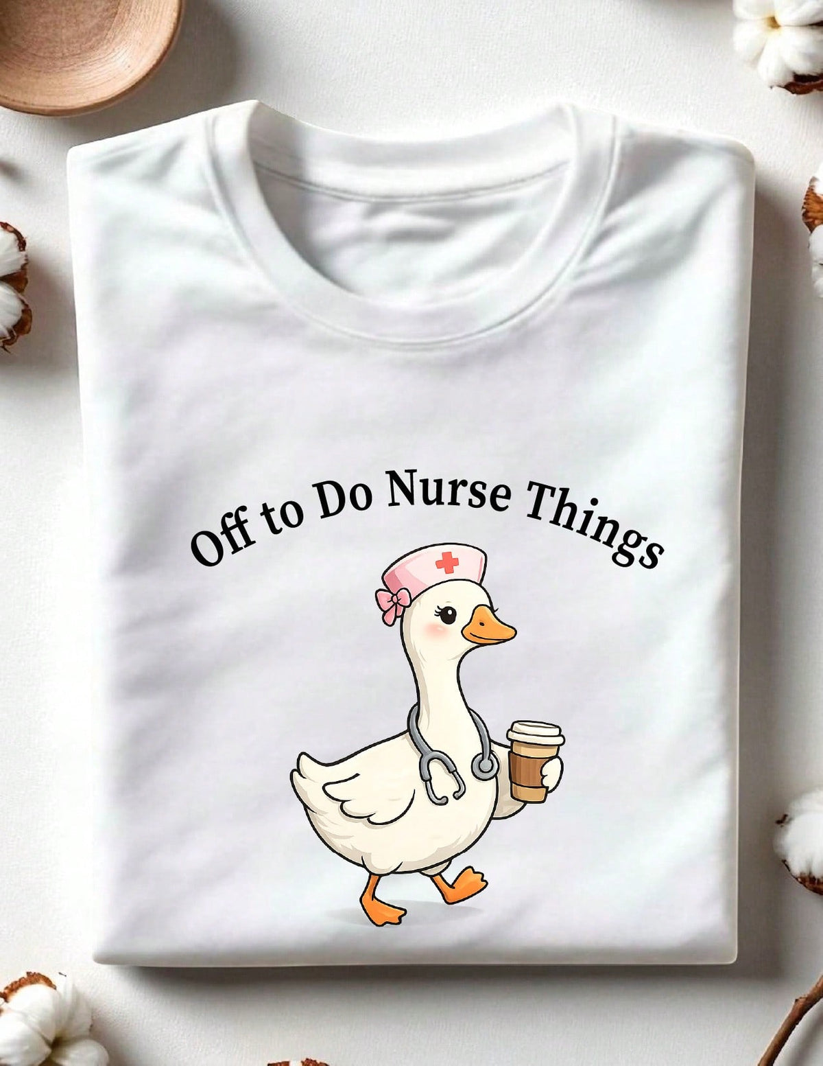 Funny Goose Nurse T-Shirt