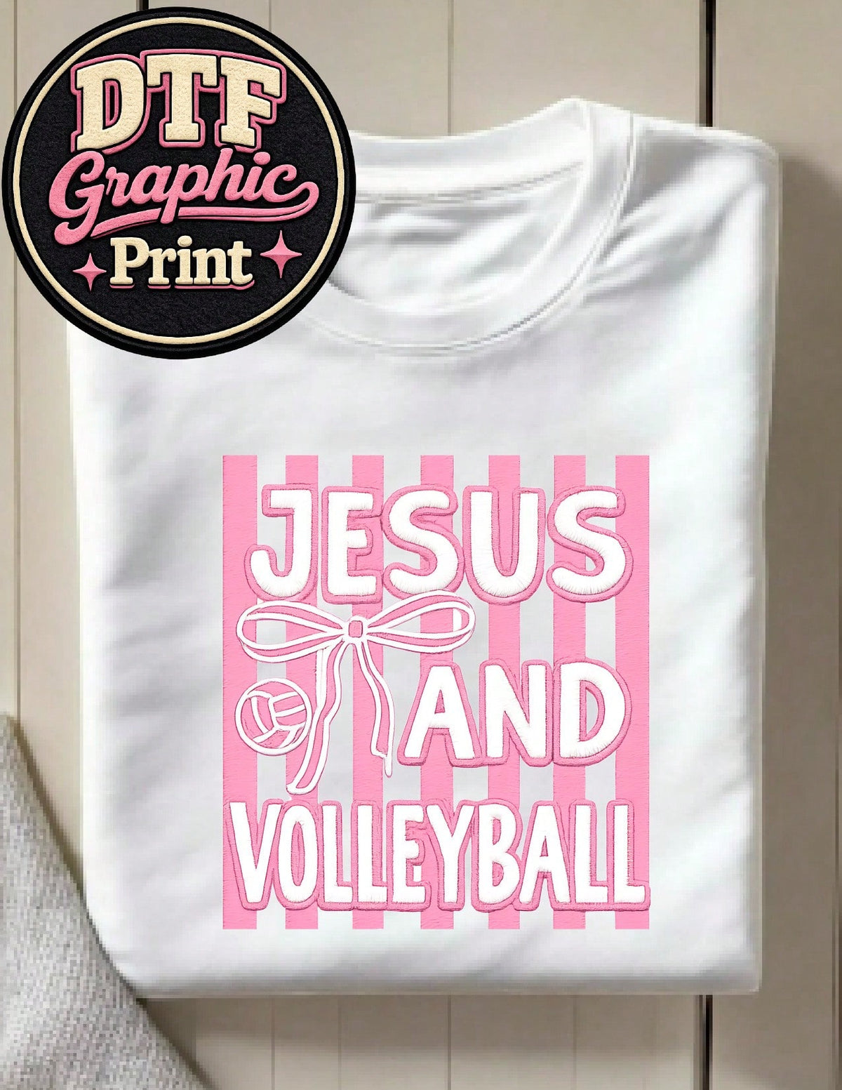 Jesus And Volleyball T-Shirt