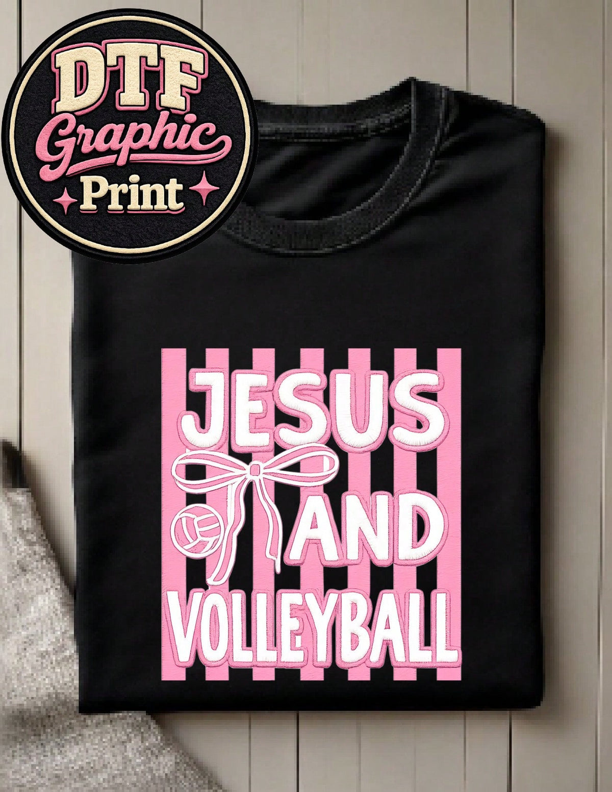 Jesus And Volleyball T-Shirt