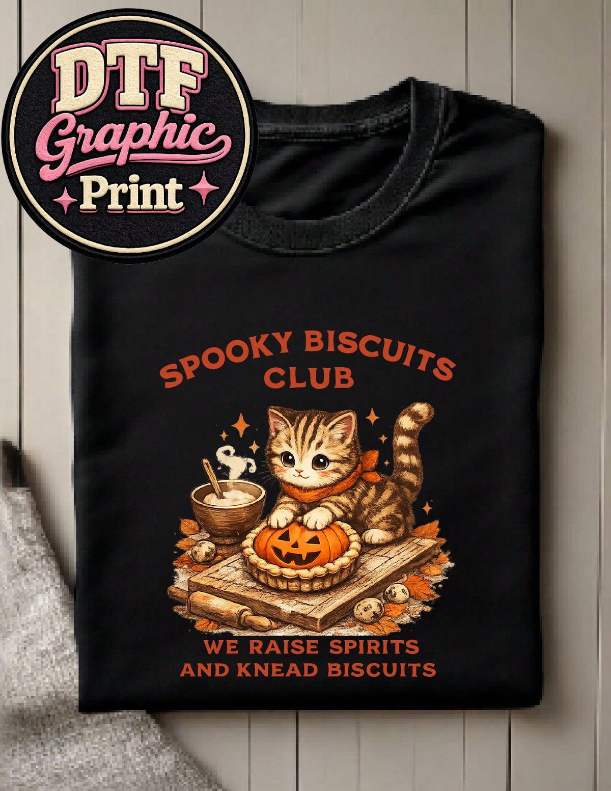 Spooky Biscuits Club T-Shirt