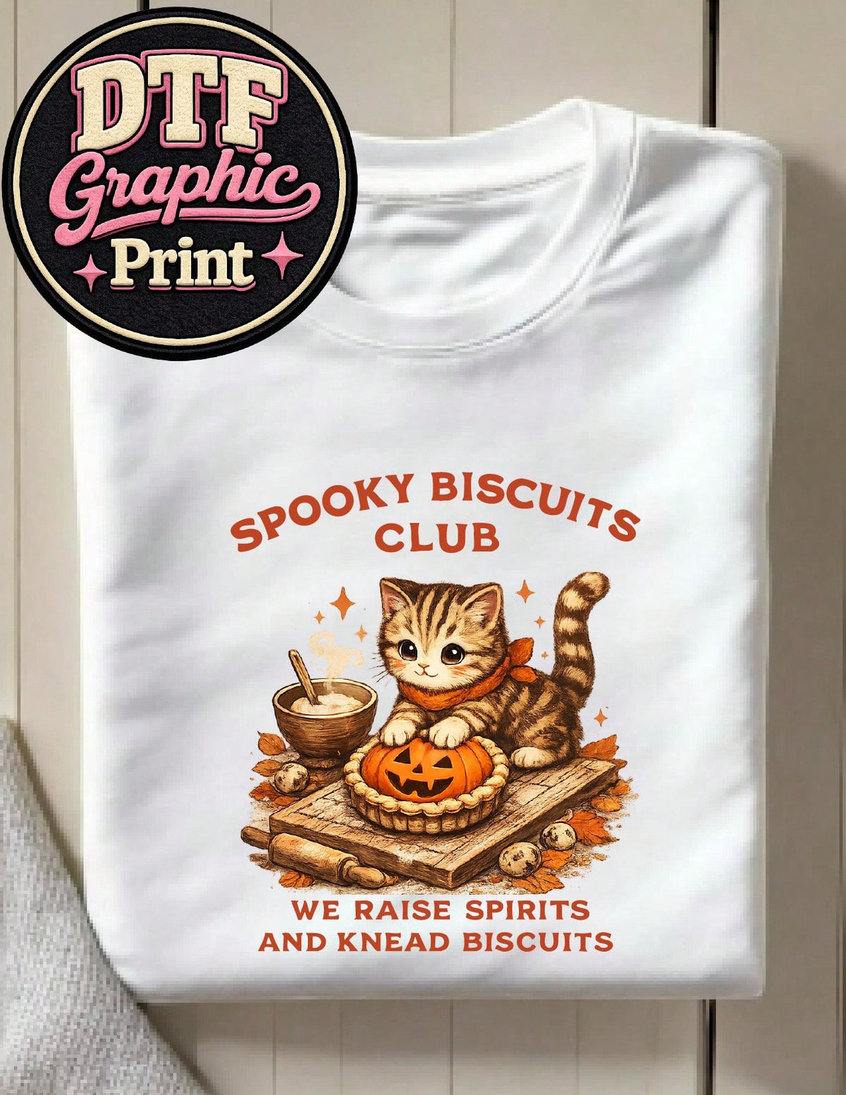 Spooky Biscuits Club T-Shirt