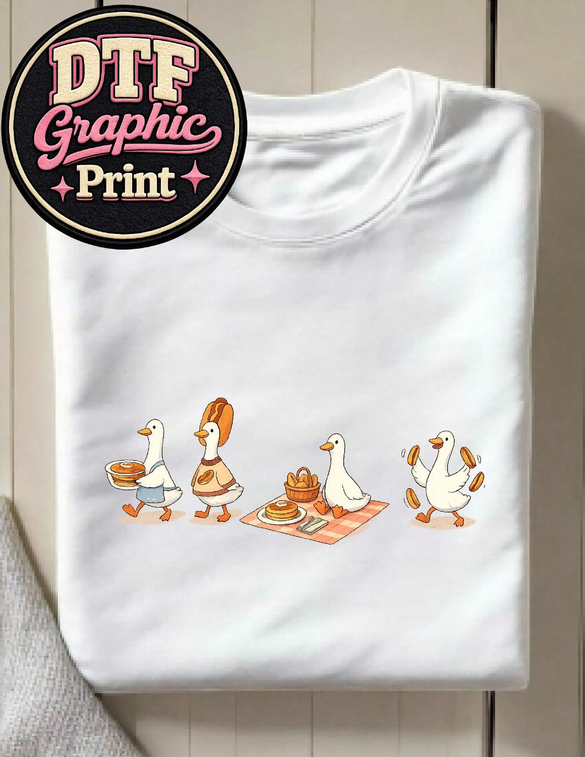 Hot Dog Goose T-Shirt