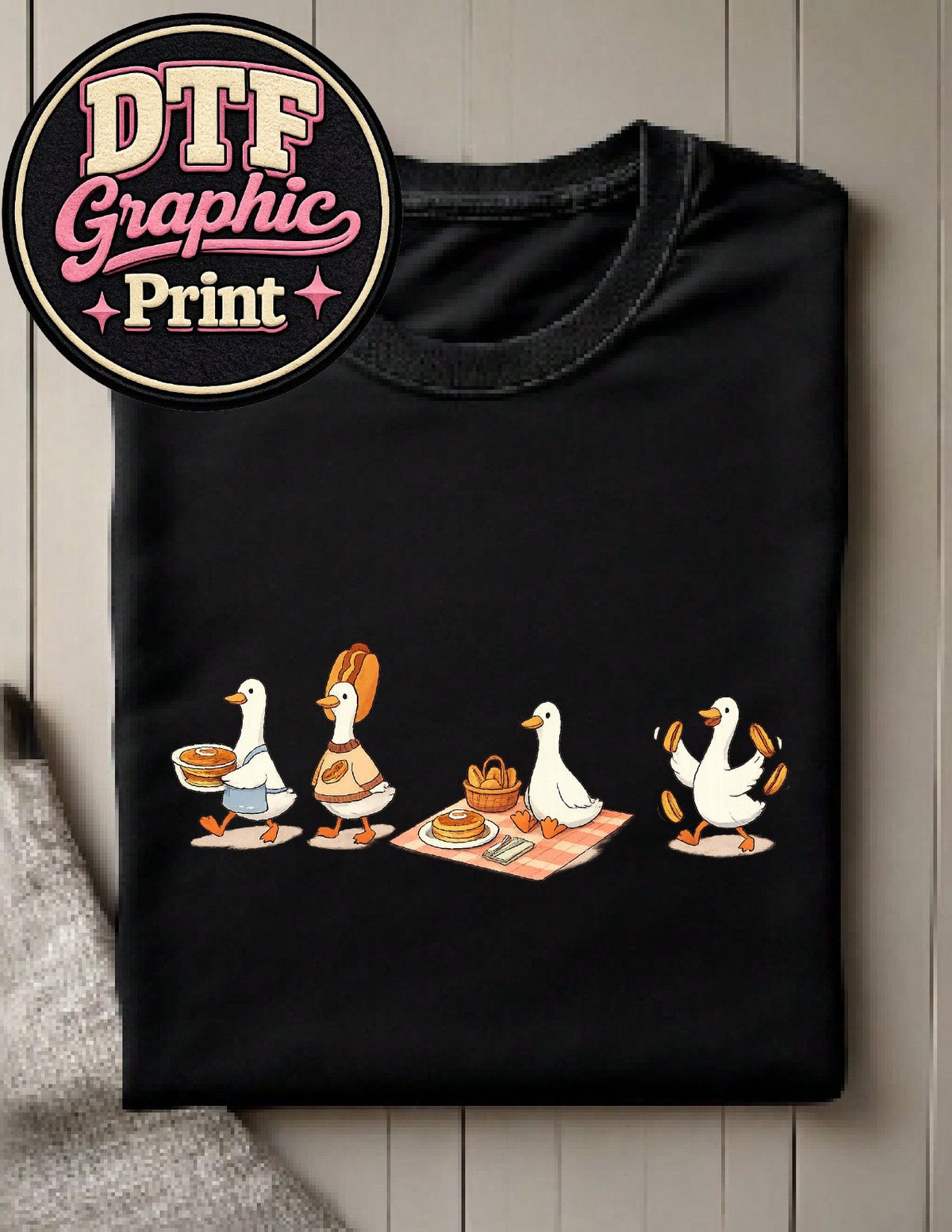 Hot Dog Goose T-Shirt