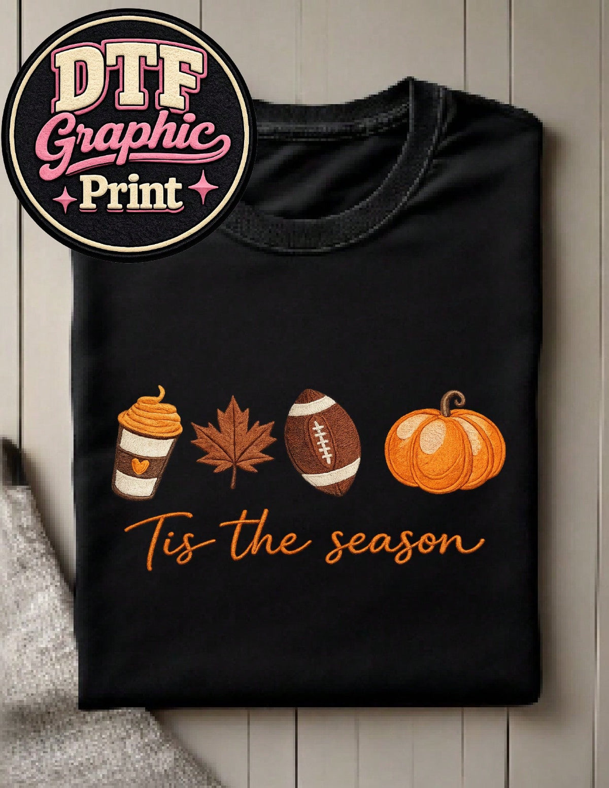 Tis The Season (DTF Graphic Print) T-Shirt