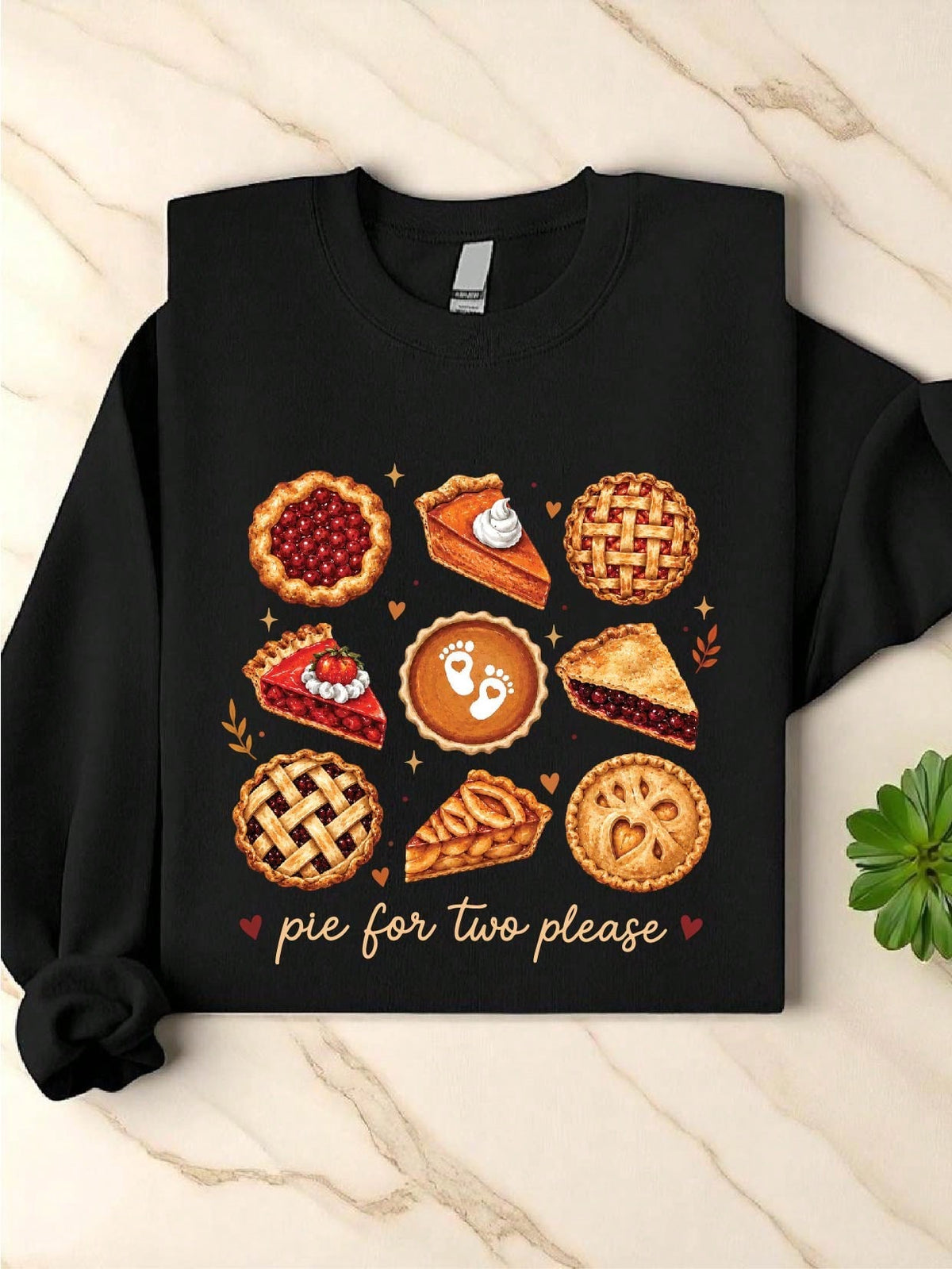 Pie For Two Please Sweatshirt