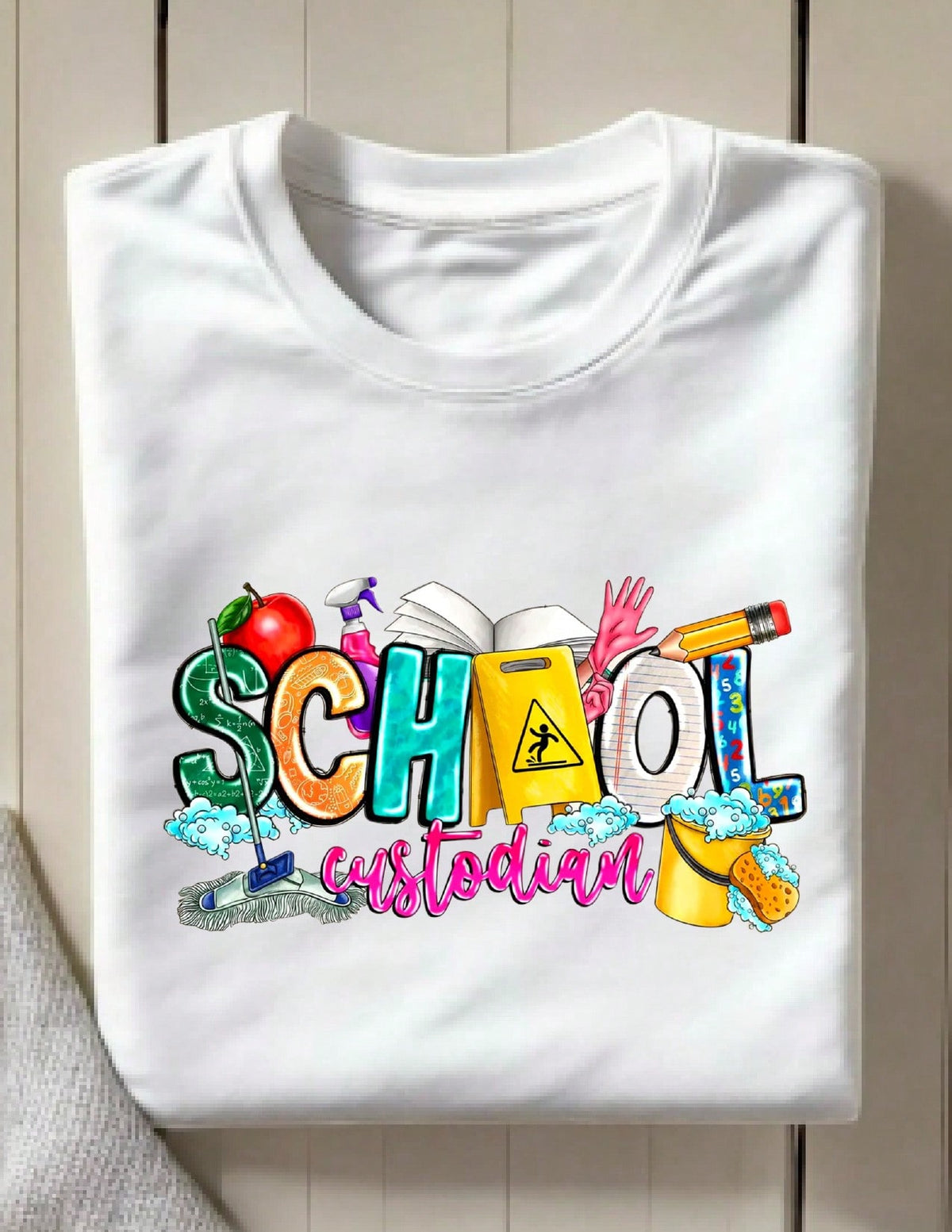 School Custodian T-Shirt