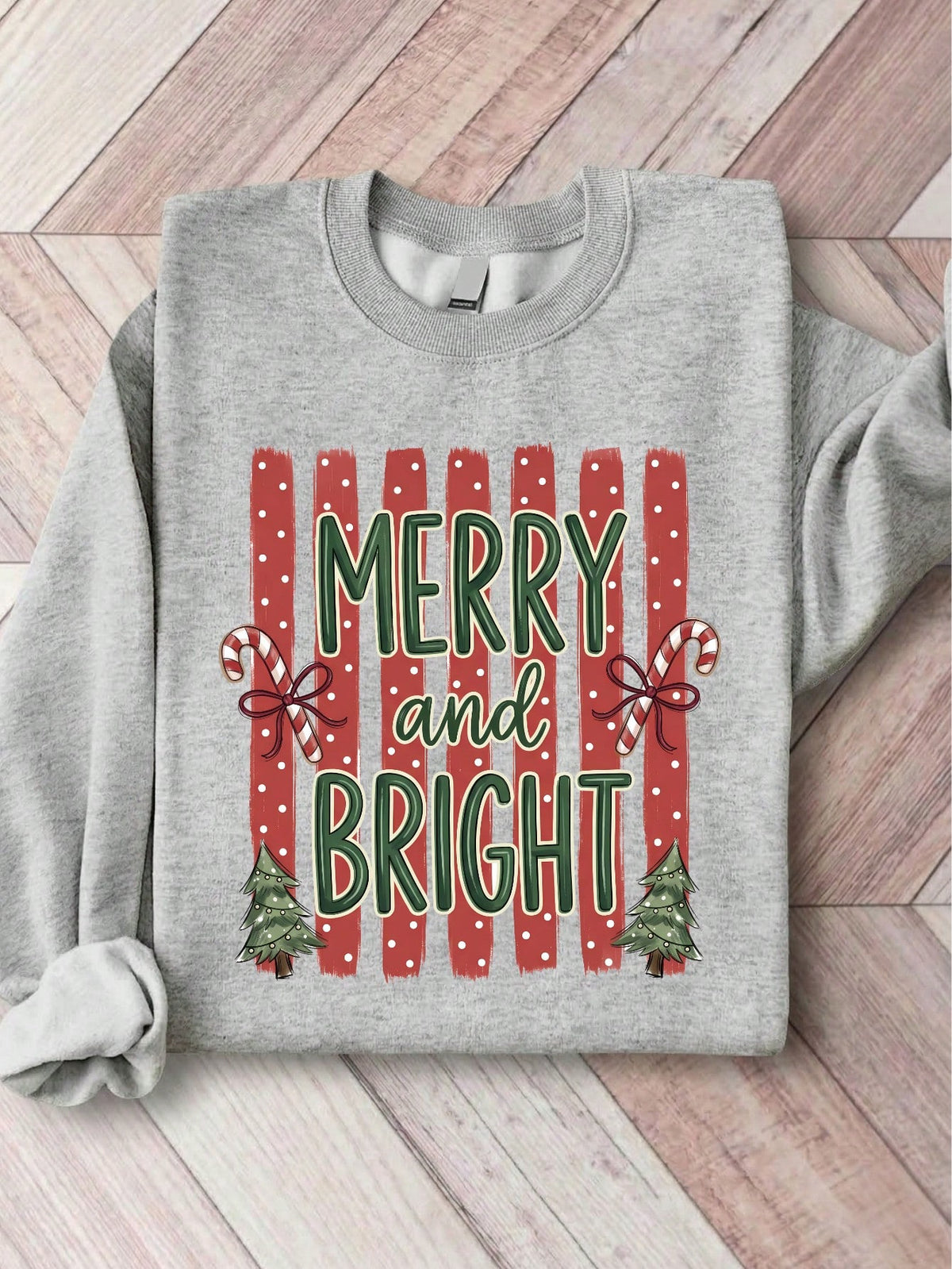 Merry And Bright Sweatshirt