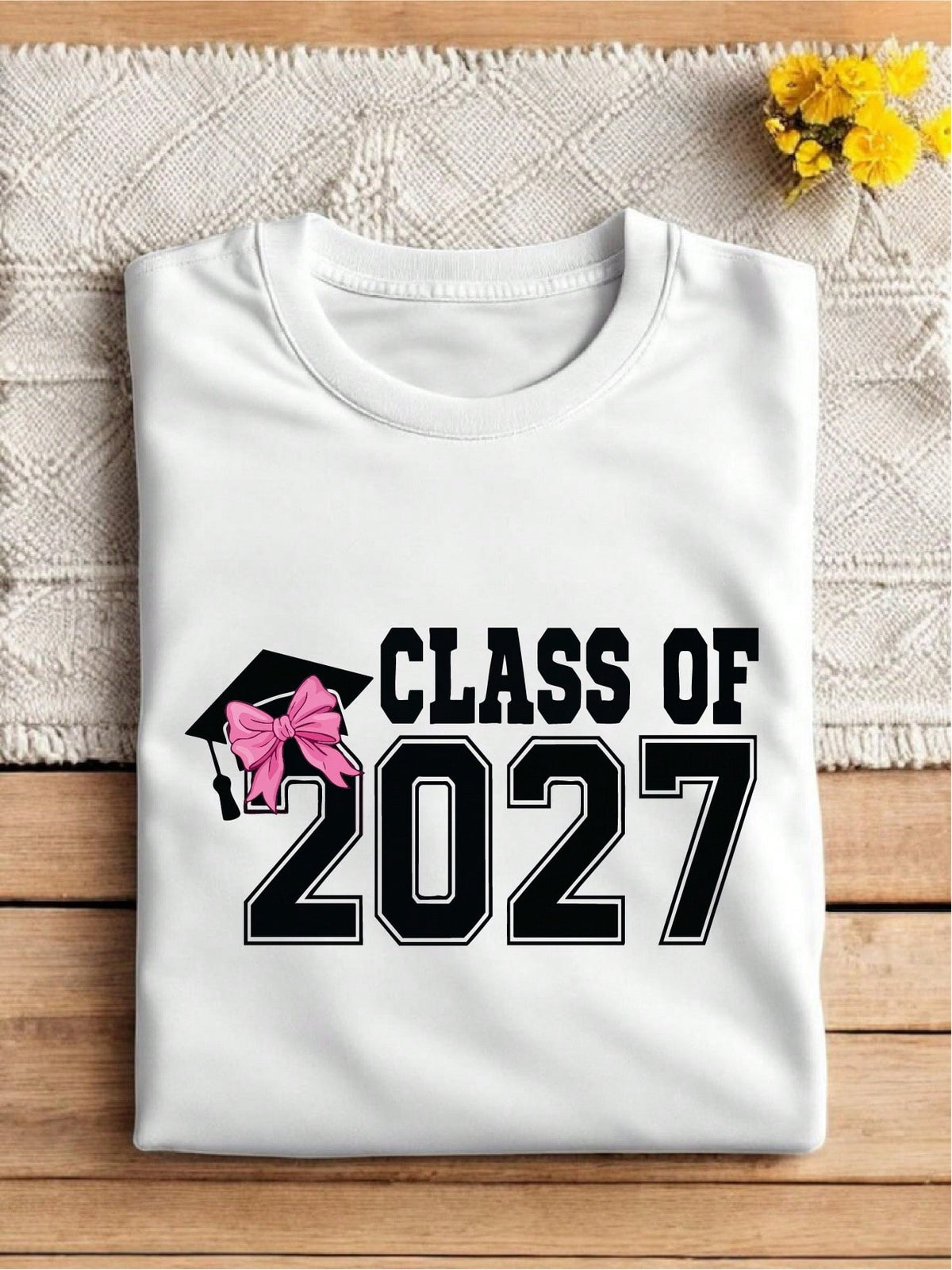 Class Of 2027 Bow T-Shirt