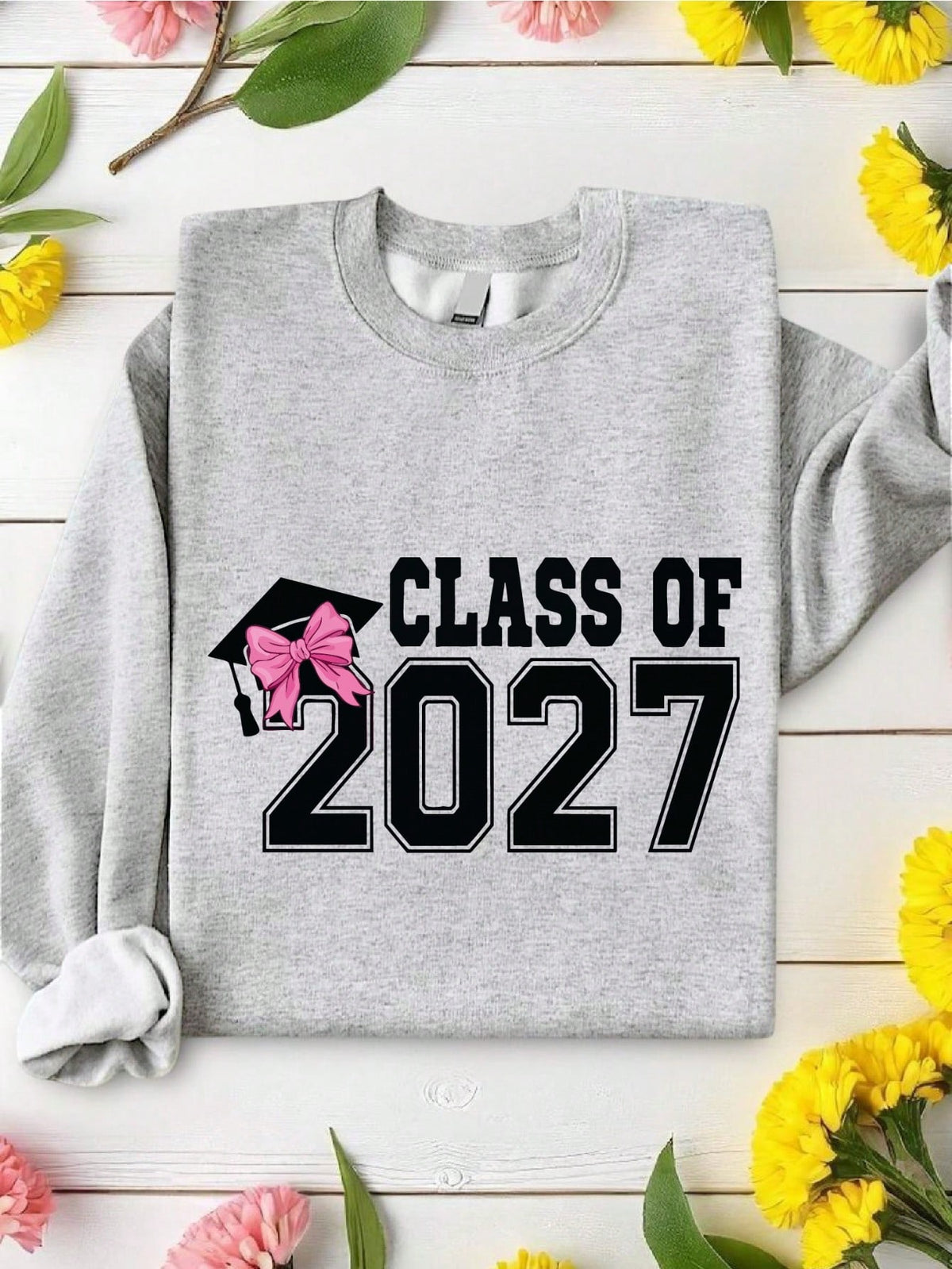 Class Of 2027 Bow Sweatshirt