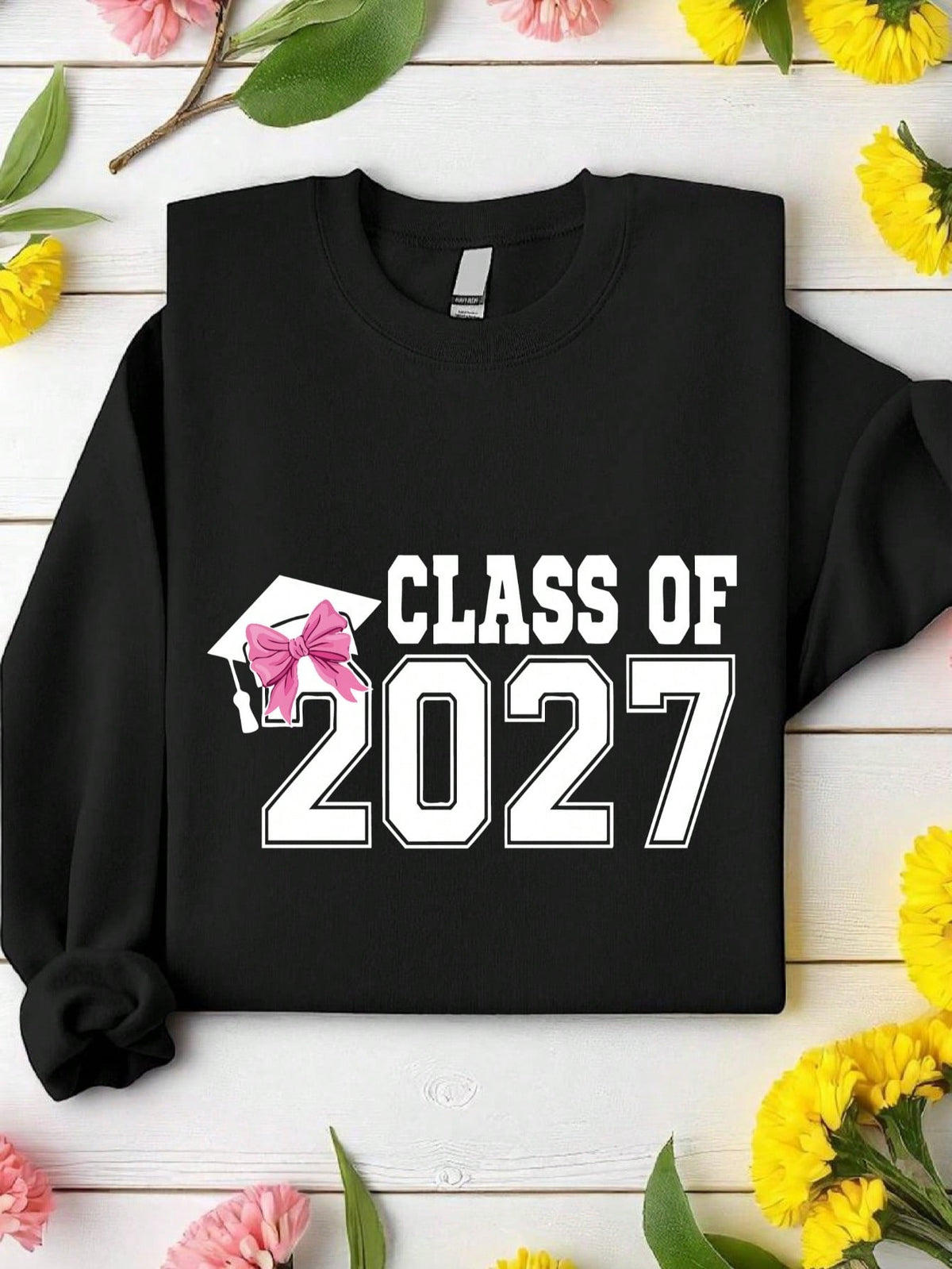 Class Of 2027 Bow Sweatshirt