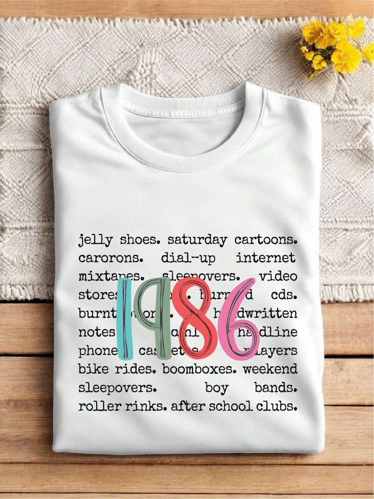 Nostalgia 1986 Birthday T-Shirt