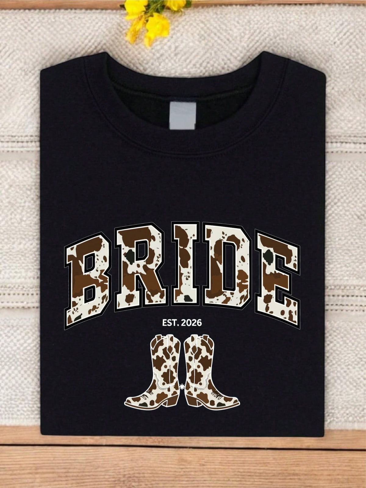 Western Bride Est.2026 T-Shirt