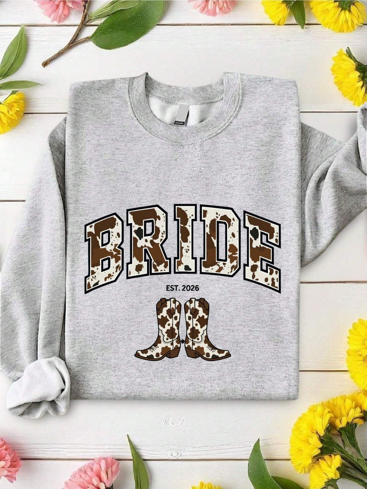 Western Bride Est.2026 Sweatshirt