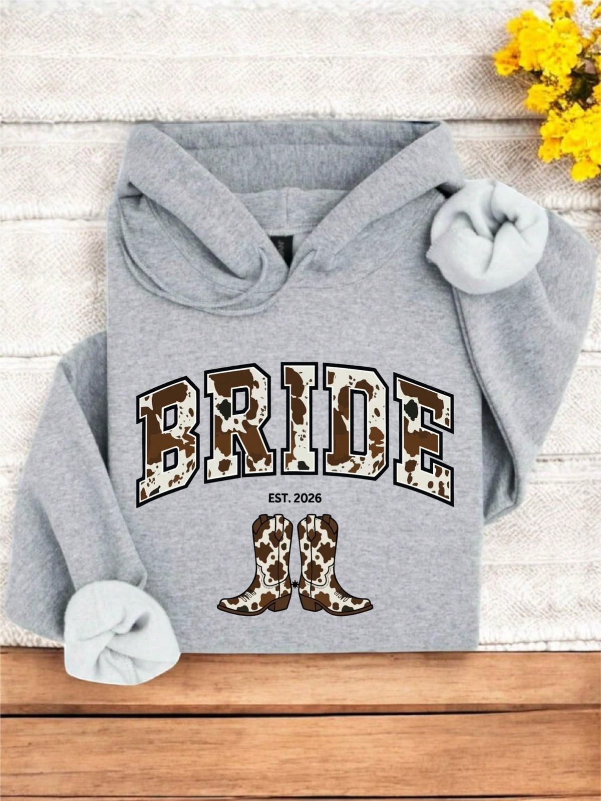 Western Bride Est.2026 Hoodie